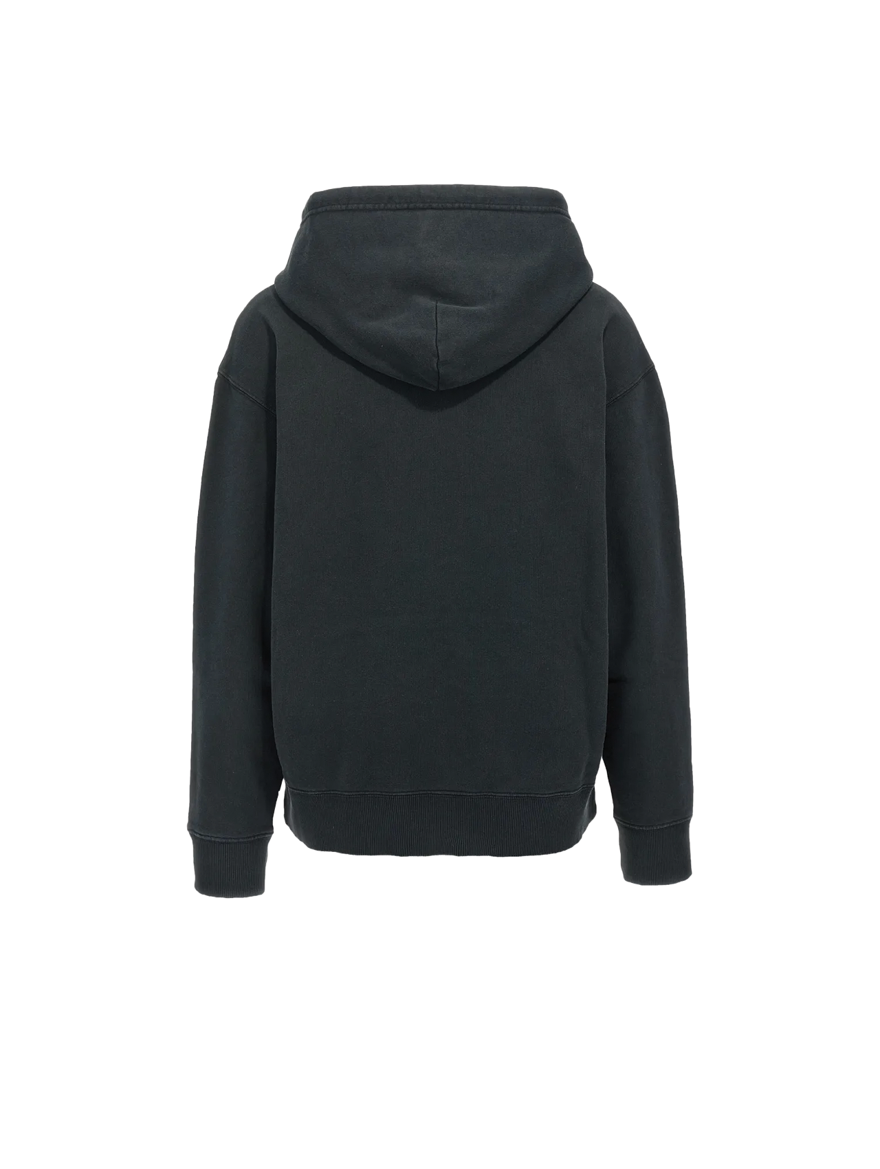 MM6 Black Numbers-Print Hoodie