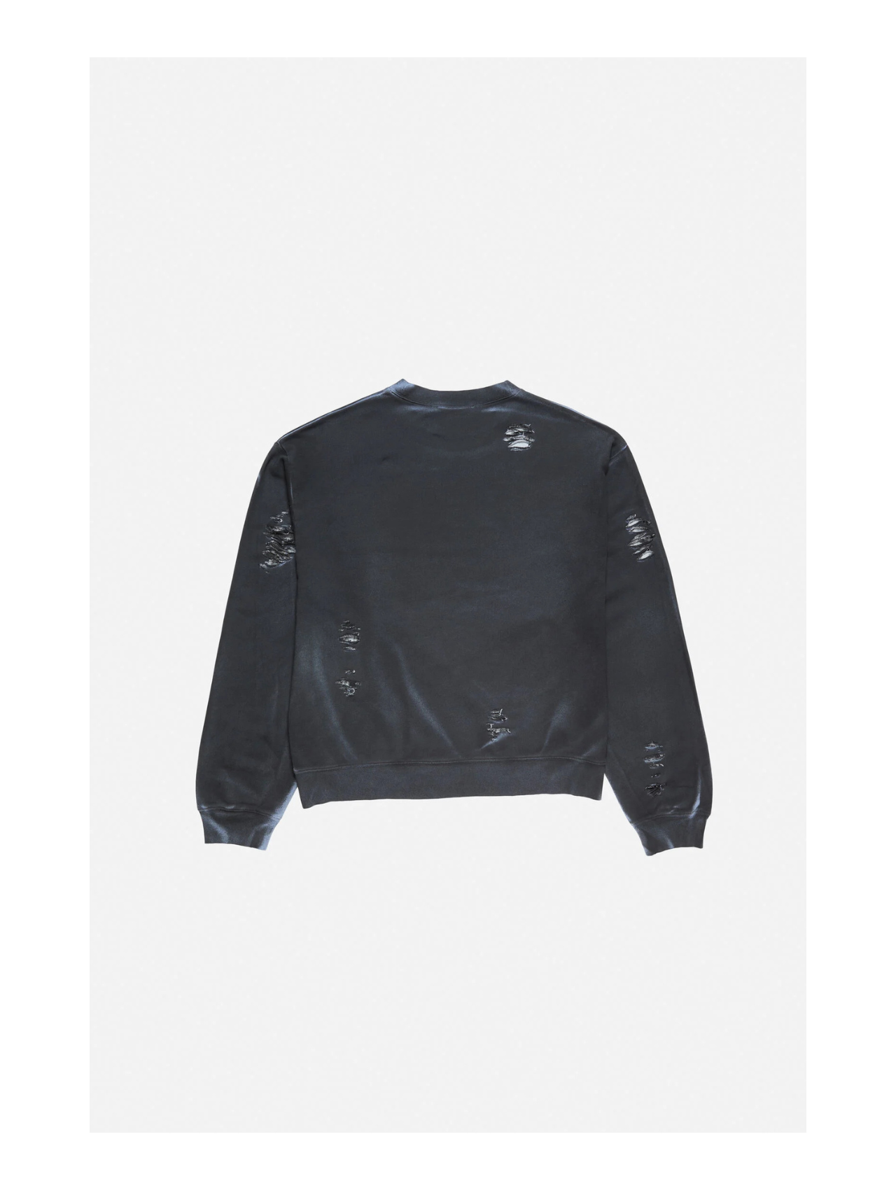 Acne Studios Black Printed Logo Sweatshirt
