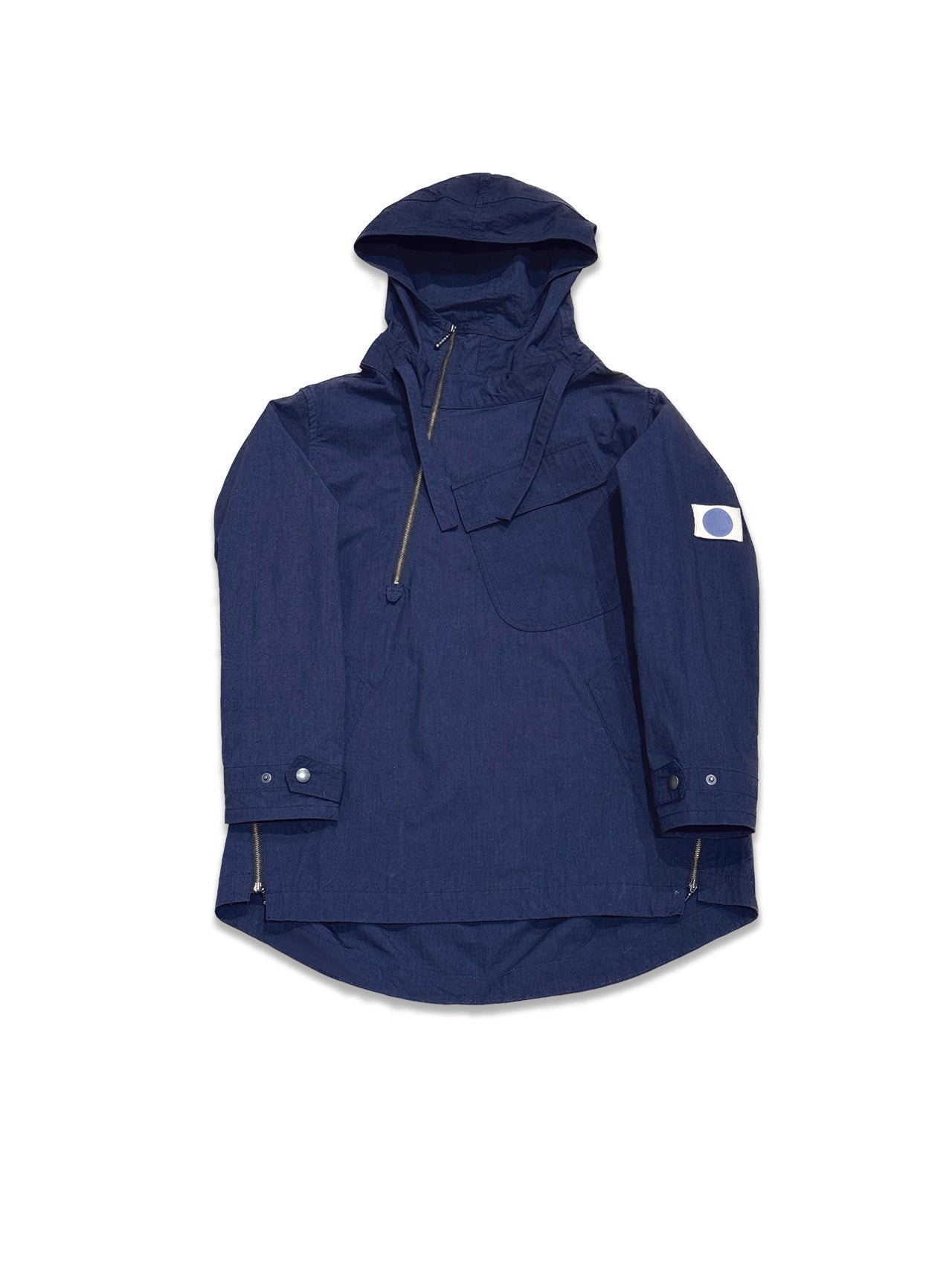 Deep Navy Hooded Jacket