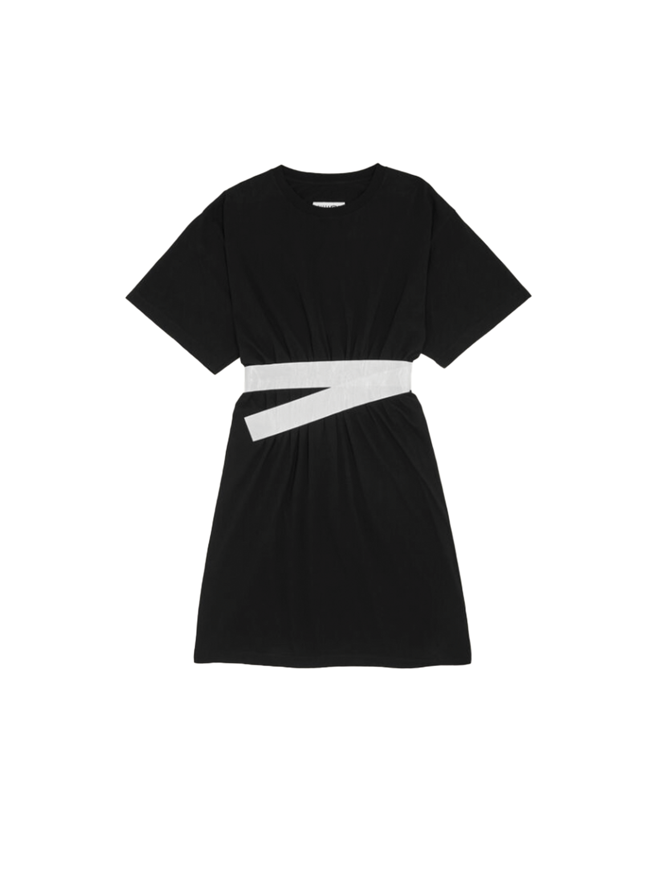 MM6 Black Taped Mini Dress