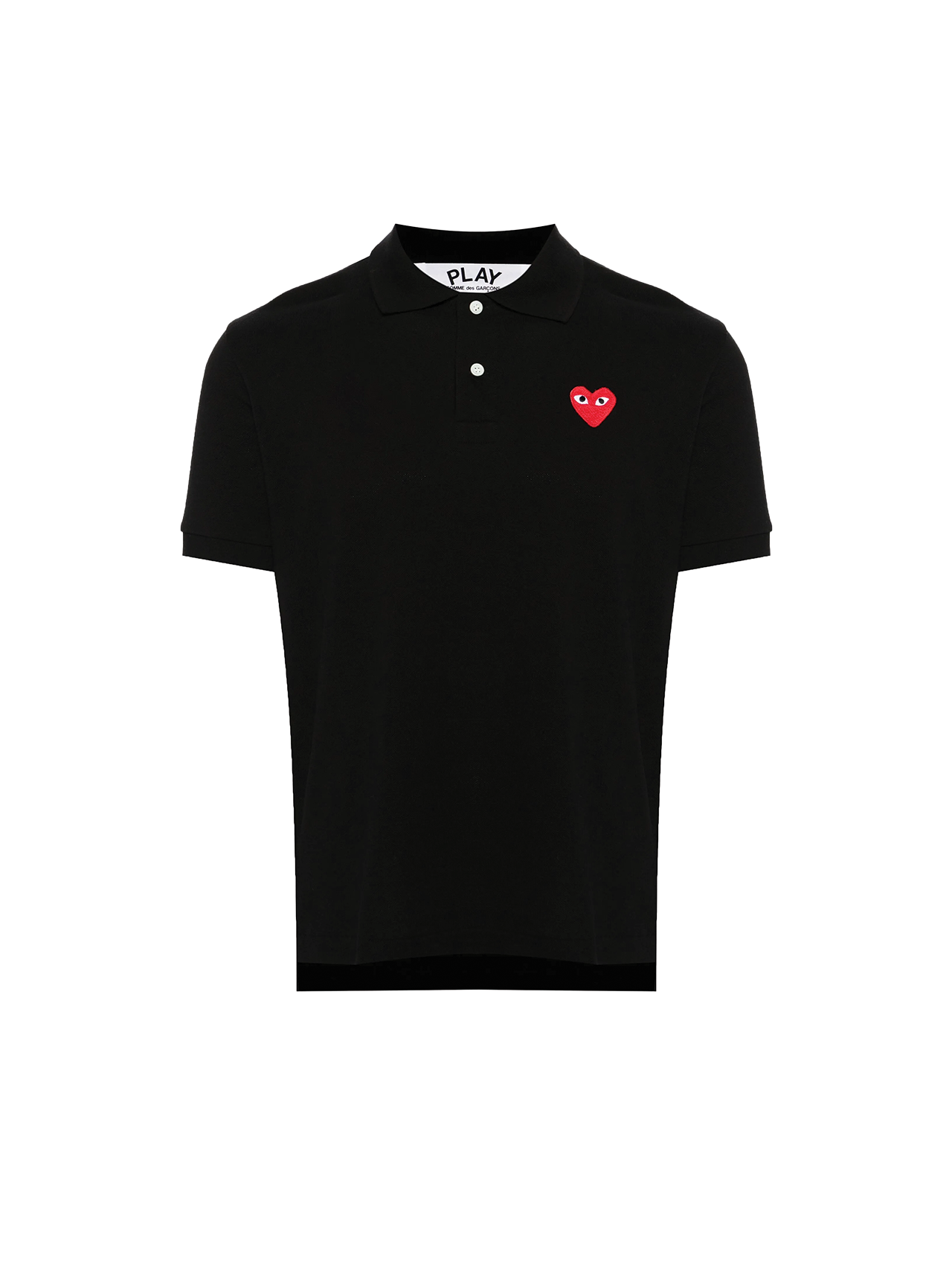 CDG Play Black Polo Shirt