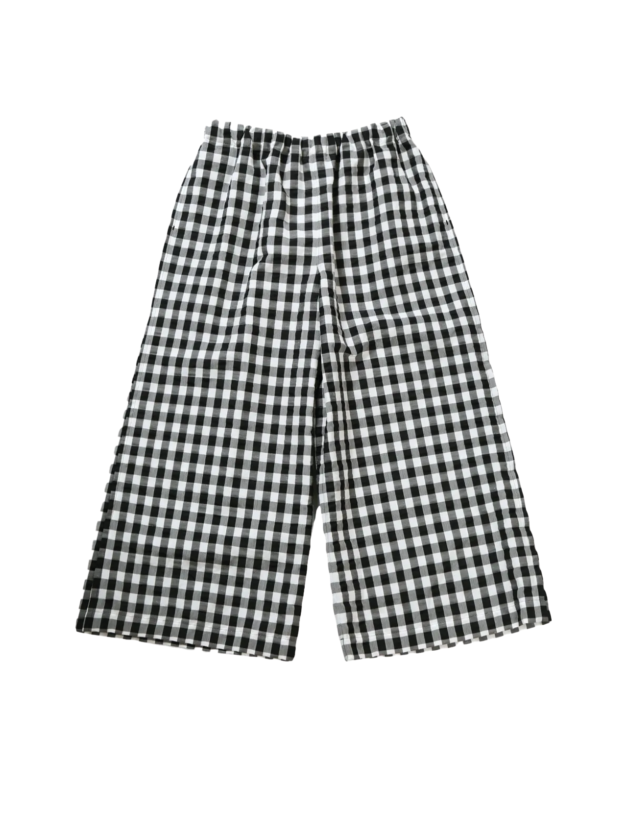 CDG TAO Black & White Gingham Pants