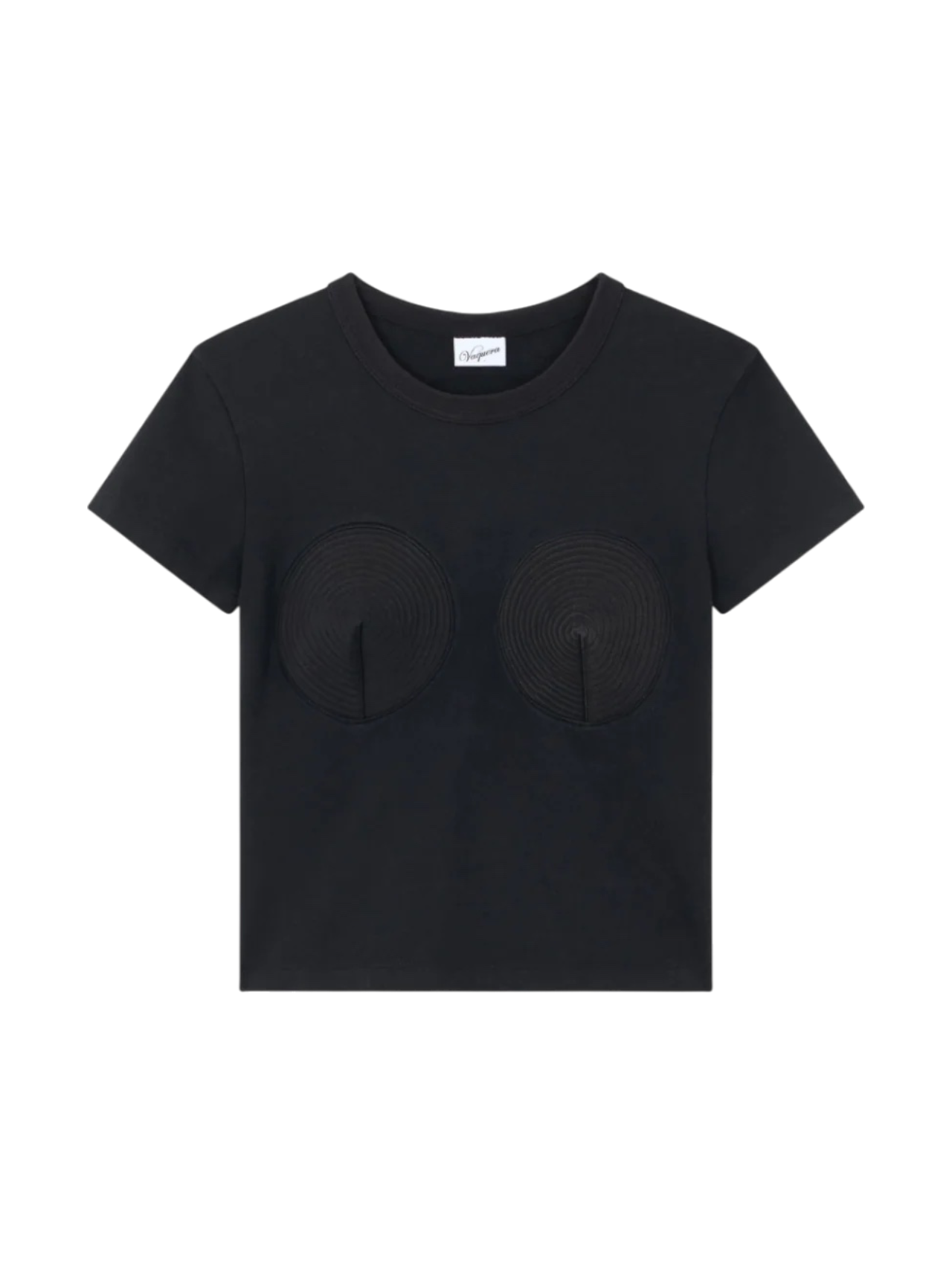 トップス Vaquera Black Bullet Bra Tshirt Vaquera Black Bullet Bra Tshirt