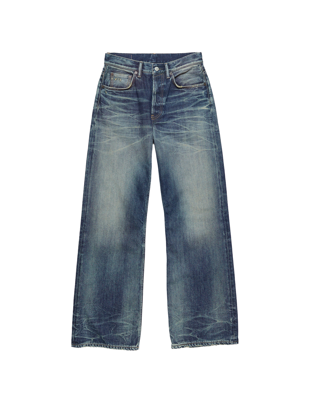 Acne Studios Mid Blue Loose Fit 2021F Jeans