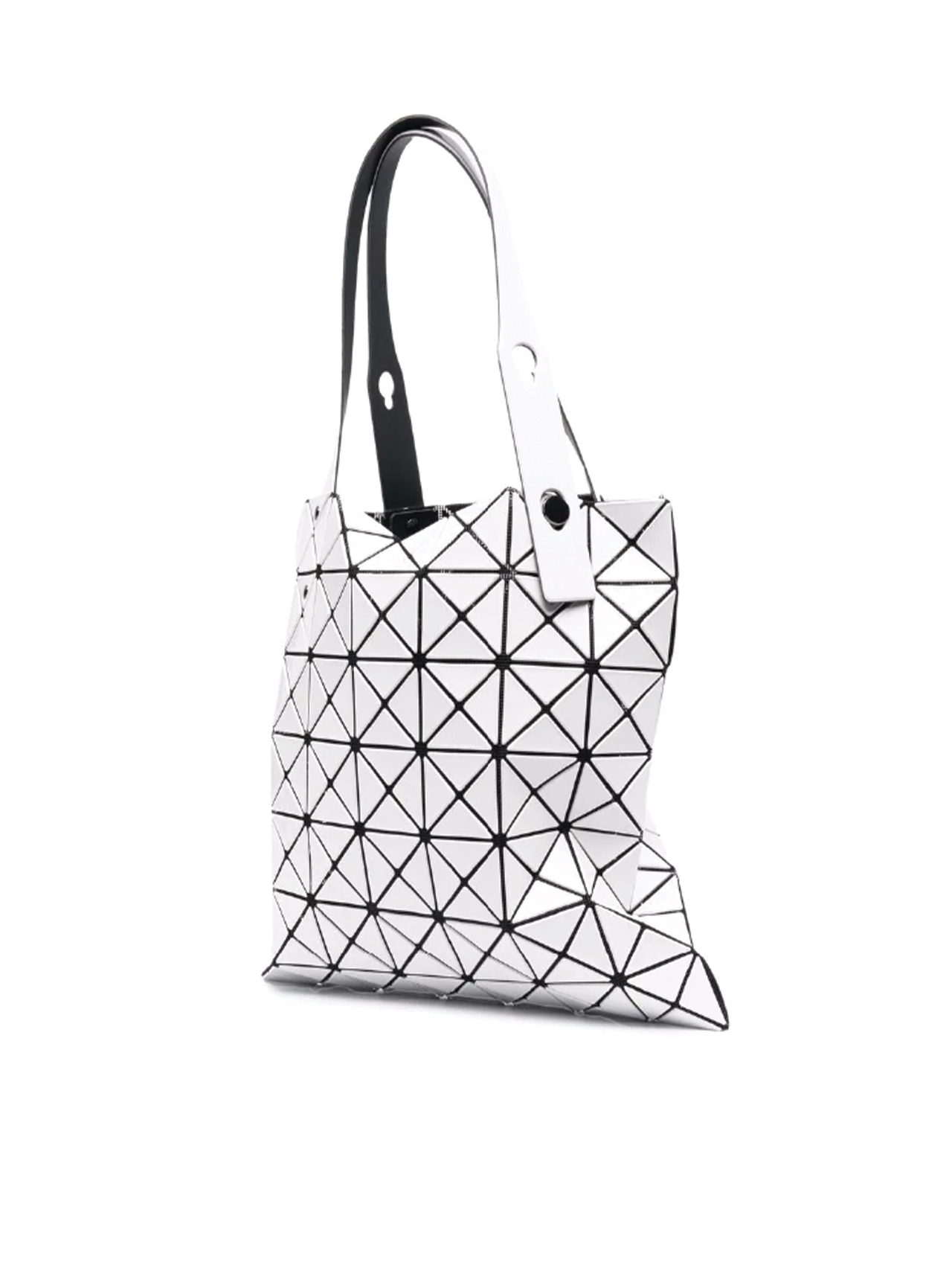 Bao Bao Issey Miyake White Prism Mini Tote