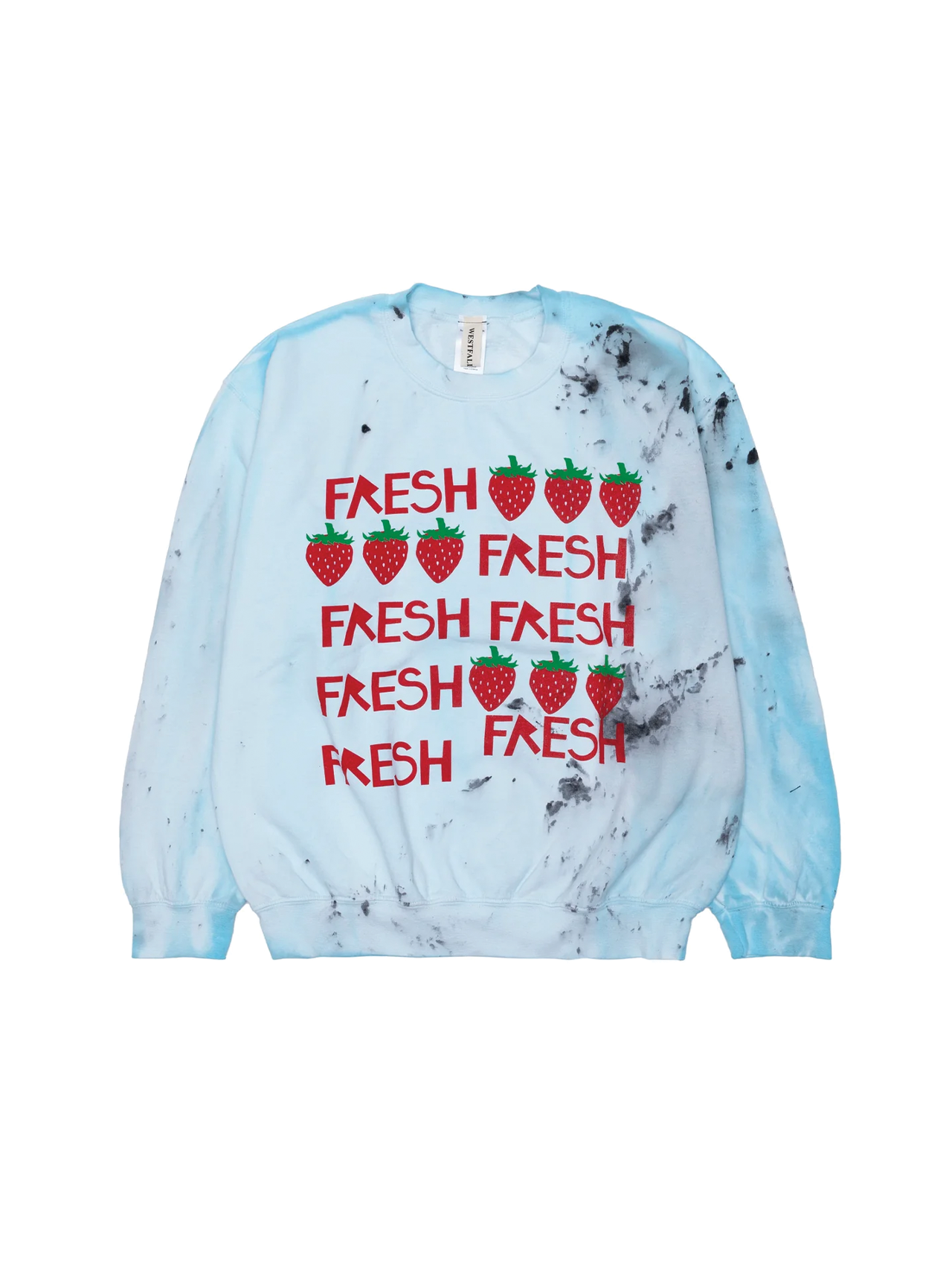 Westfall Dirty Light Blue Berry Fresh Sweatshirt