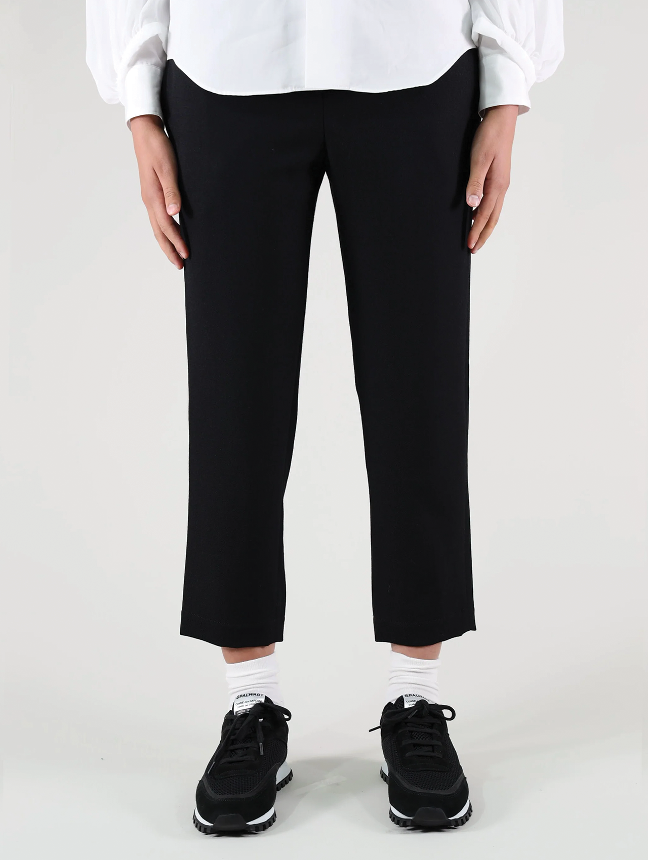 CDG CDG Black Wool Twill Pants