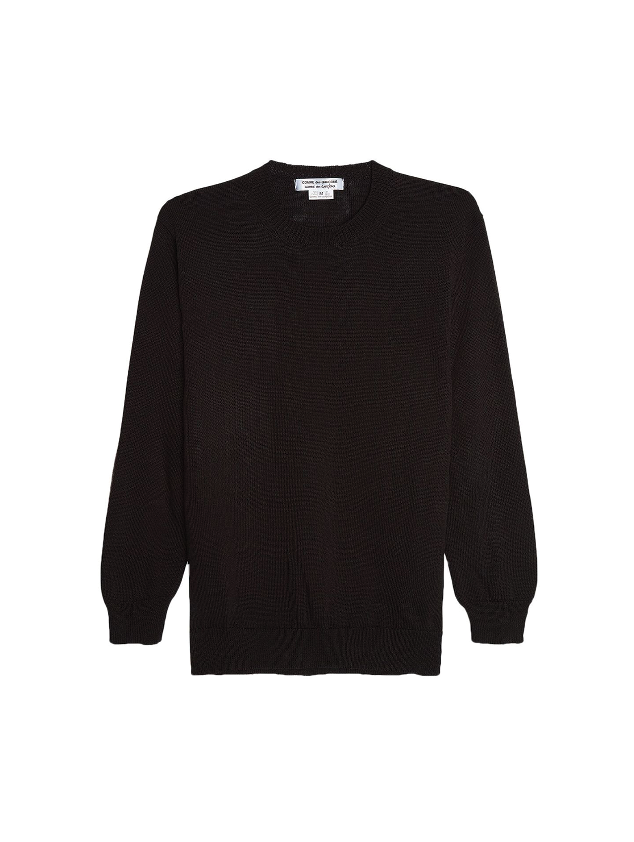 CDG CDG Black Crew Neck Jumper