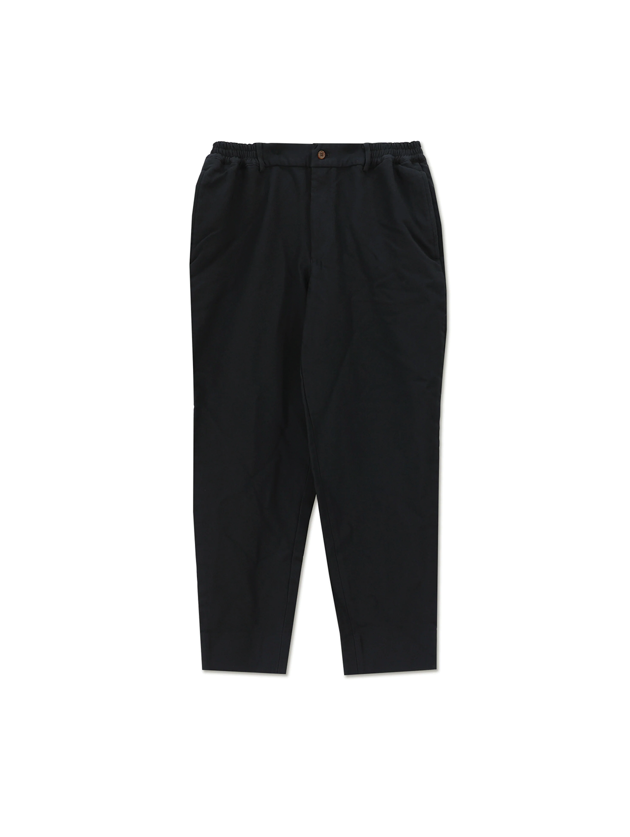 CDG Homme Deux Black Crinkle Effect Pants
