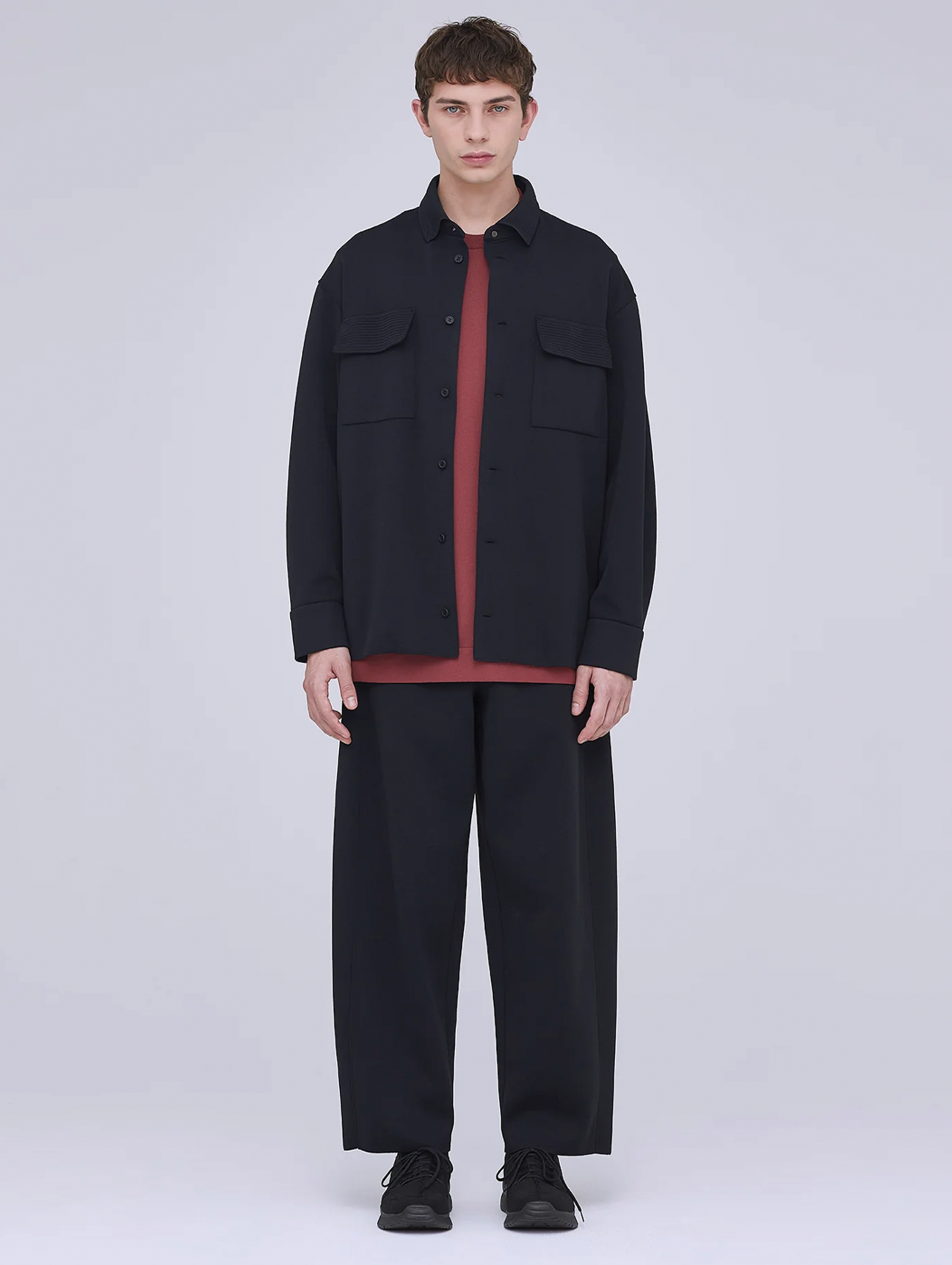 CFCL Black Milan Curved Pants
