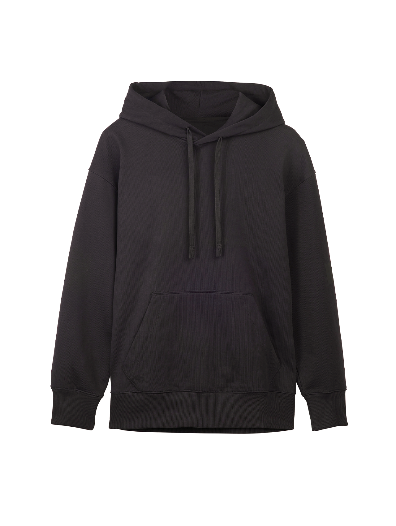 Y-3 Black Organic Cotton Terry Hoodie Y-3 Black Organic Cotton Terry Hoodie