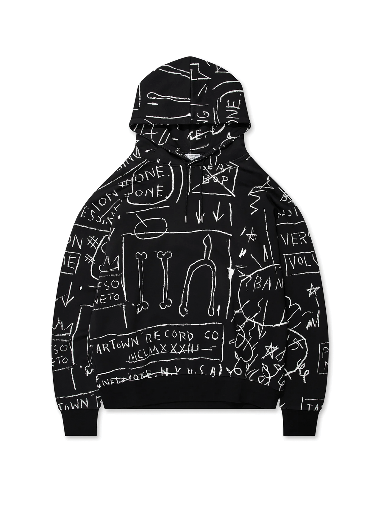 Honey Fucking Dijon x Basquiat Black Hoodie