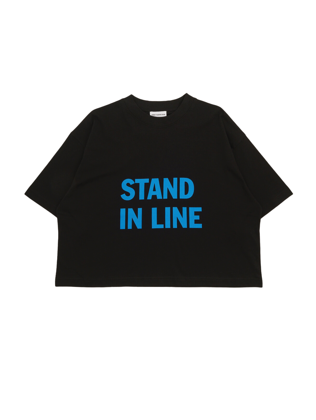 Honey Fucking Dijon Stand In Line Cropped T-Shirt