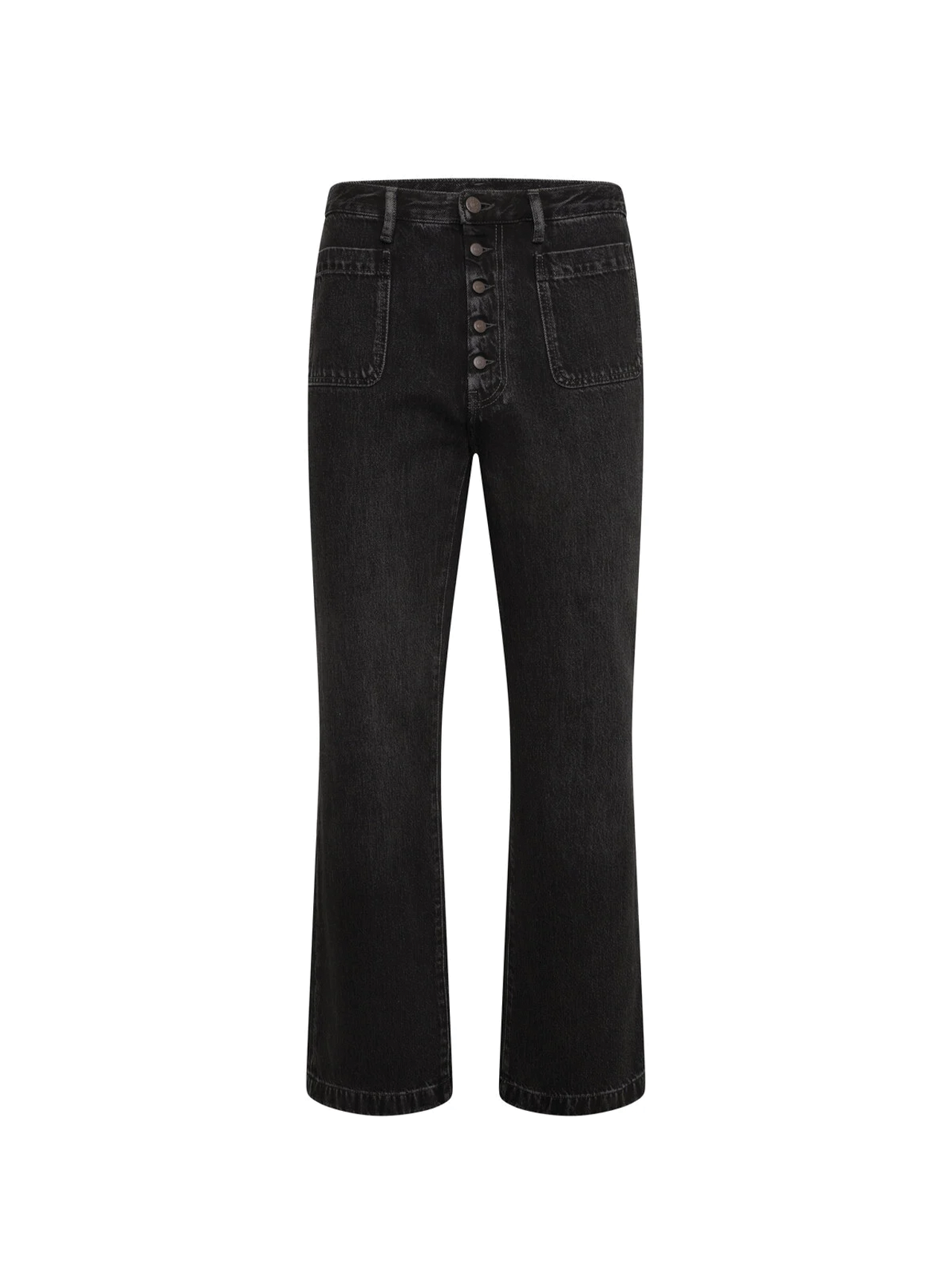 Honey Fucking Dijon x Acne Black Straight Leg Jeans