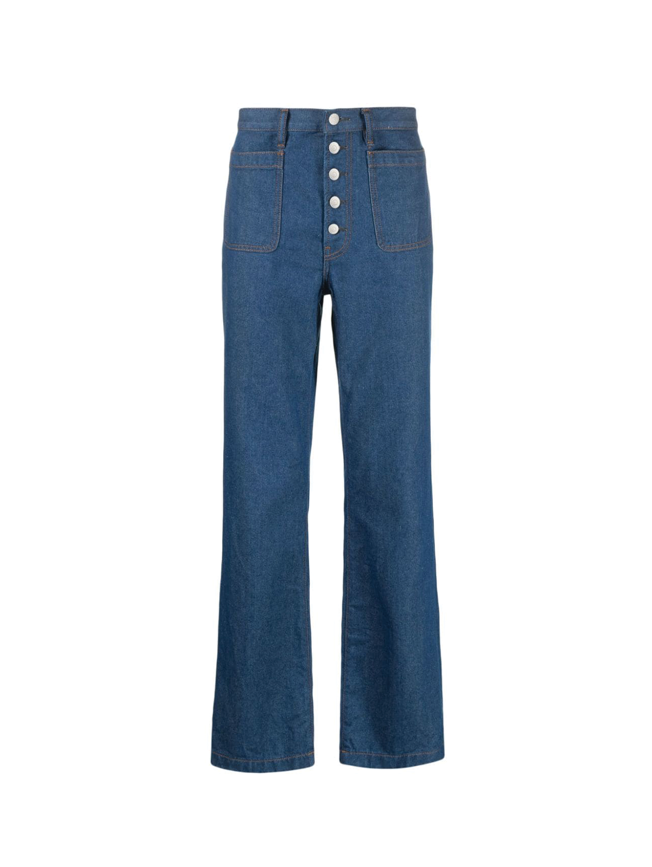Honey Fucking Dijon x Acne Blue Straight Leg Jeans