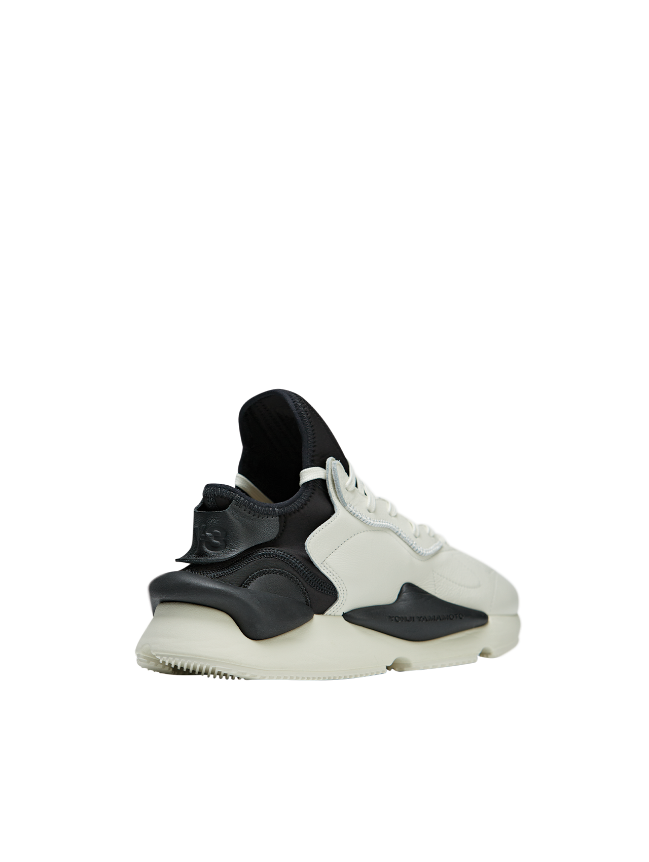 Y-3 Off White/Black Kaiwa Sneakers