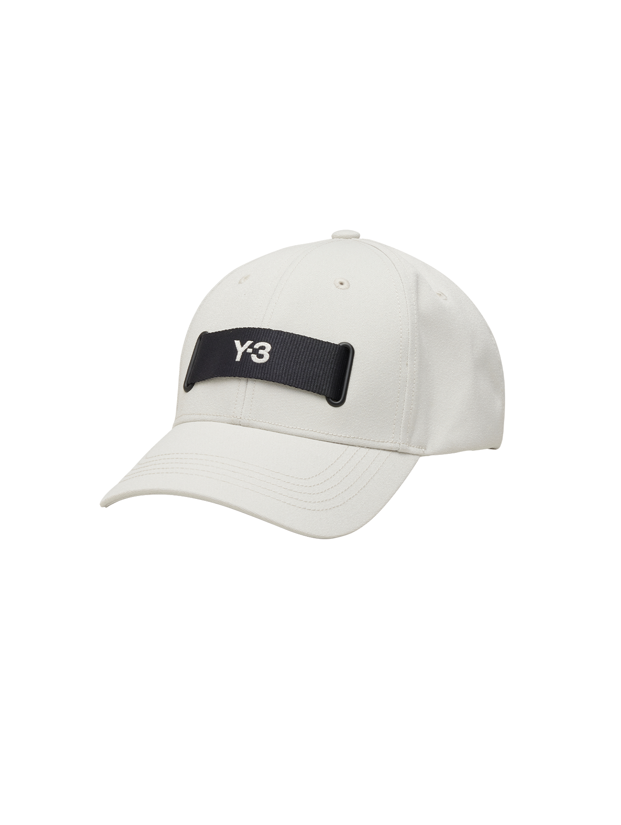 Y 3 Talc White Webbing Cap