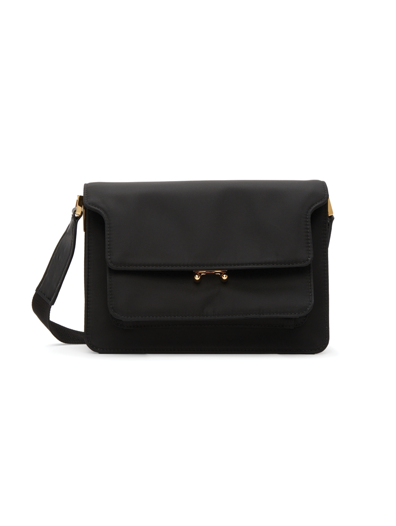 Marni Black Nylon Trunk Bag