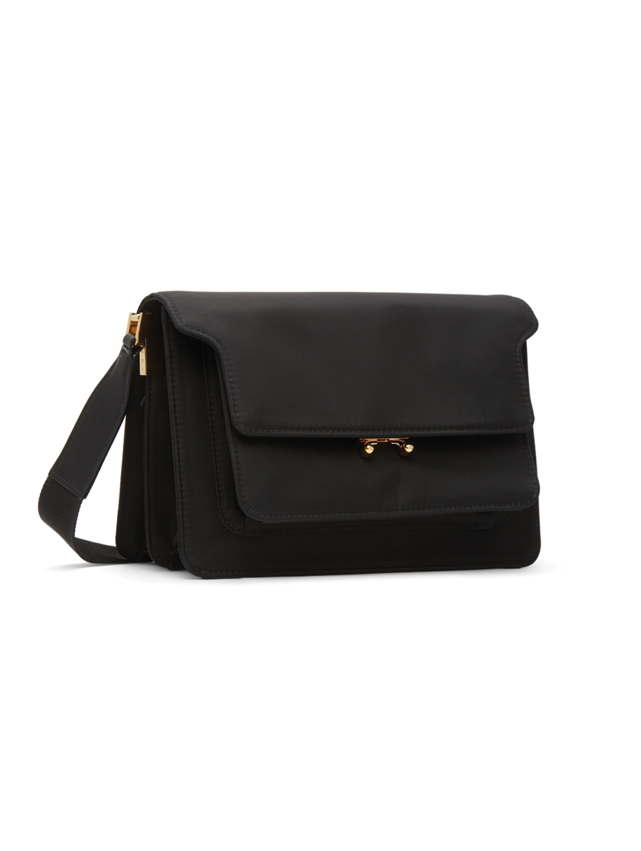Marni Black Nylon Trunk Bag