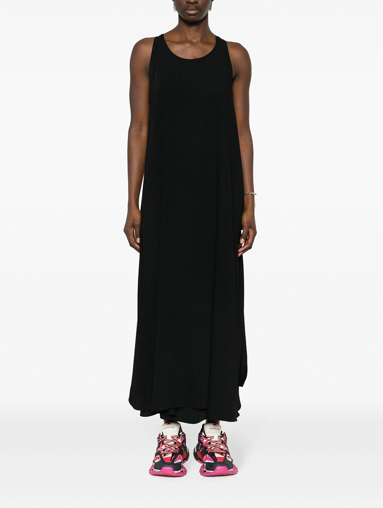MM6 Black Wrap Dress