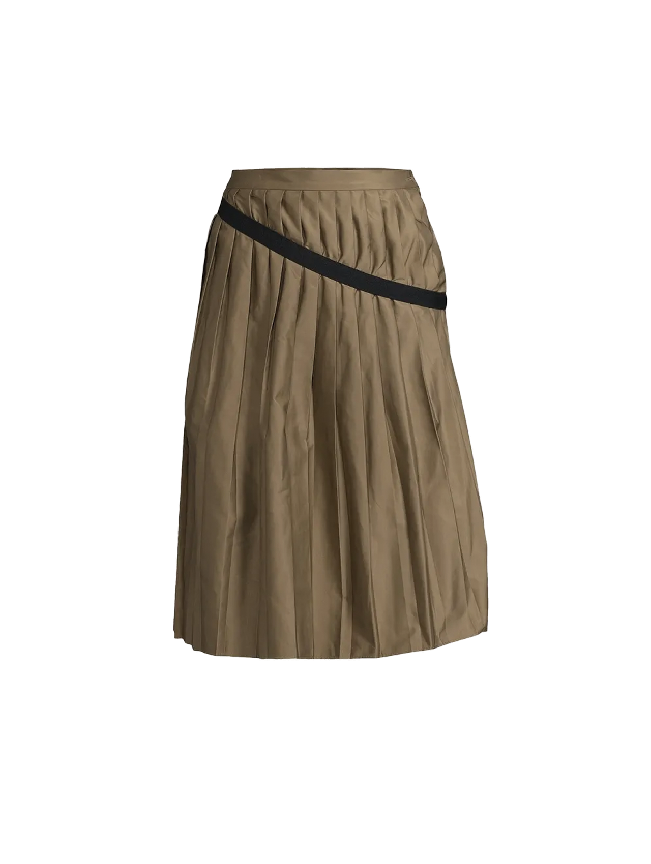 MM6 Khaki 2-Way Pleated Skirt