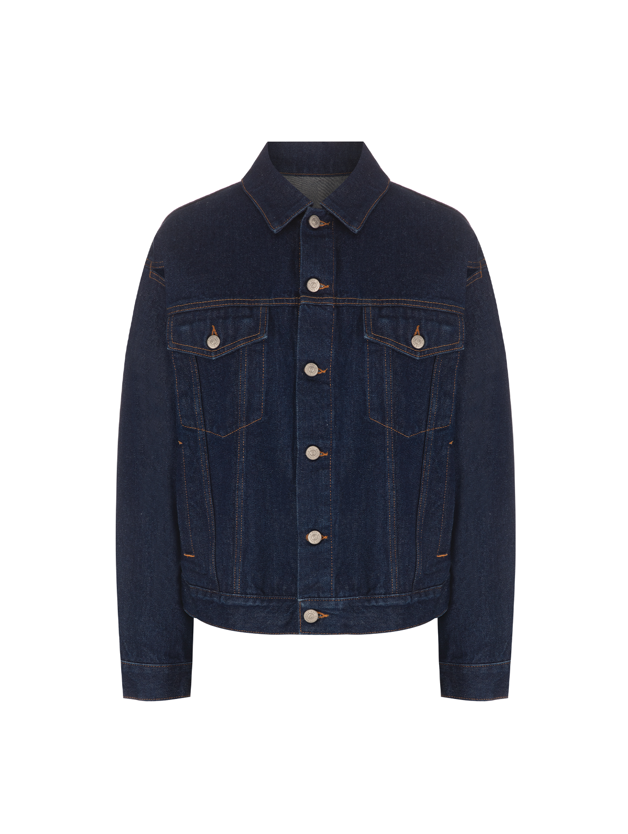 MM6 Blue Cut Out Denim Jacket