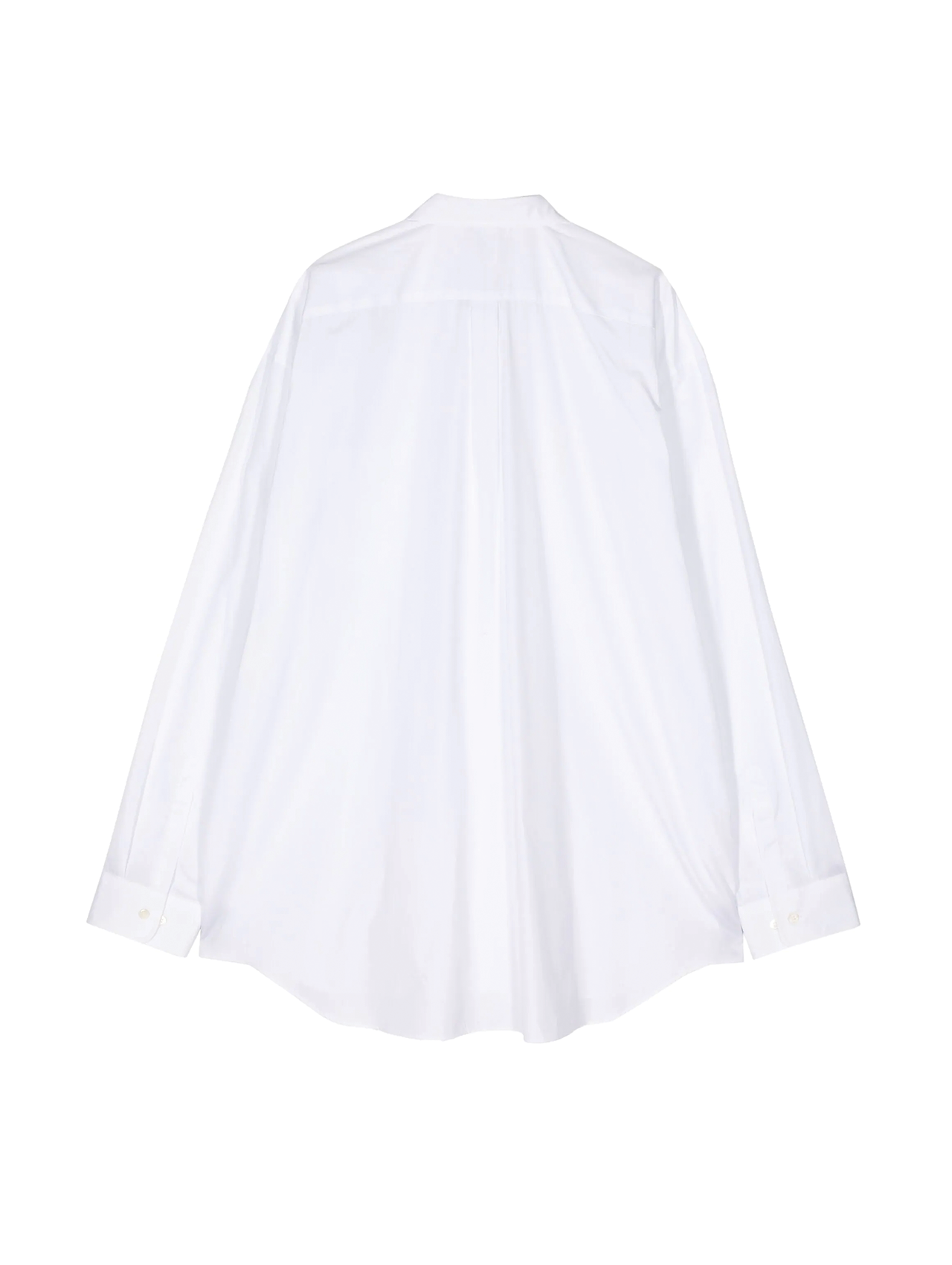 CDG CDG White Loose Fit Cotton Shirt