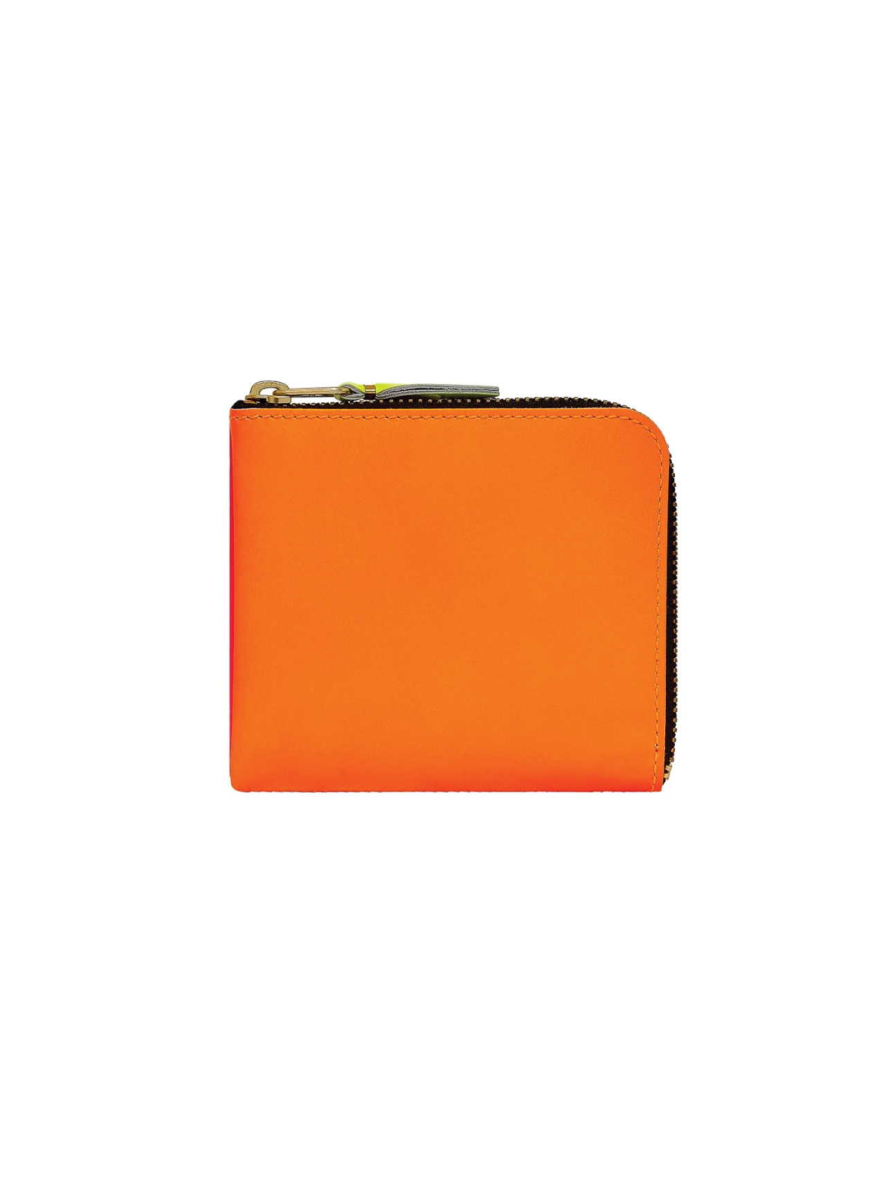 CDG Orange/Pink Small Zip Wallet