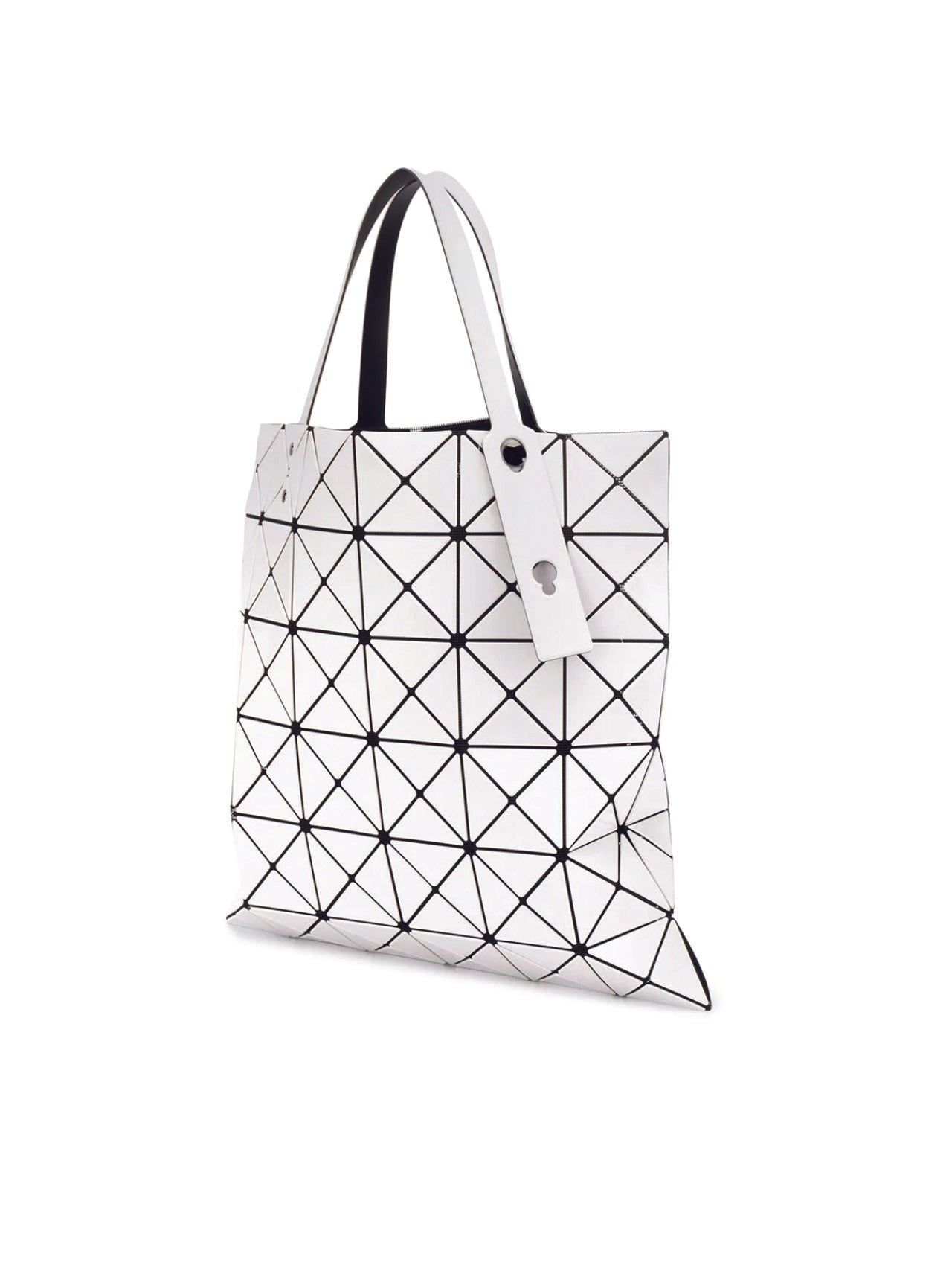 Bao Bao Issey Miyake White Lucent Basic Tote