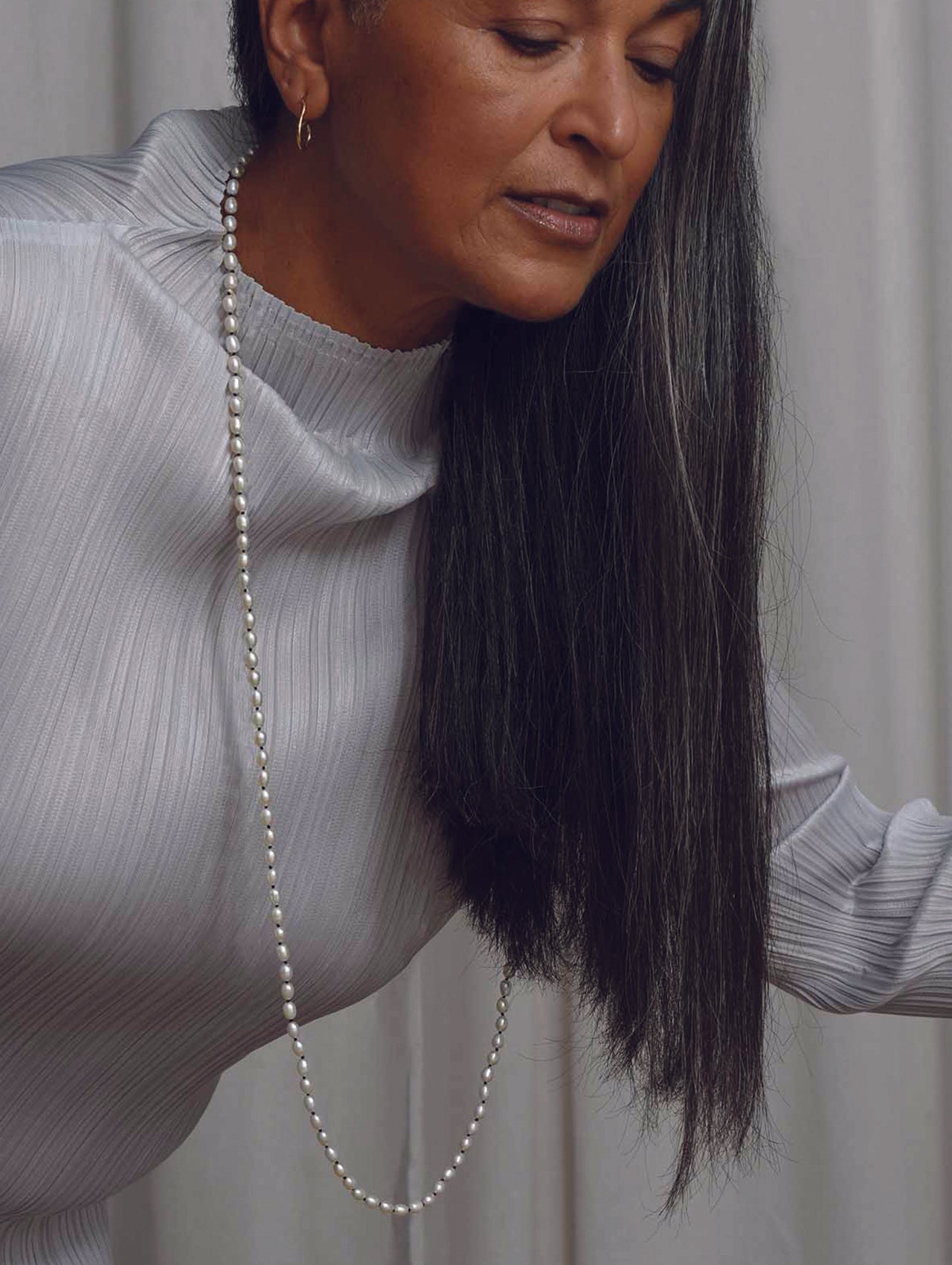 Momoko Hatano Everyday Pearl Necklace