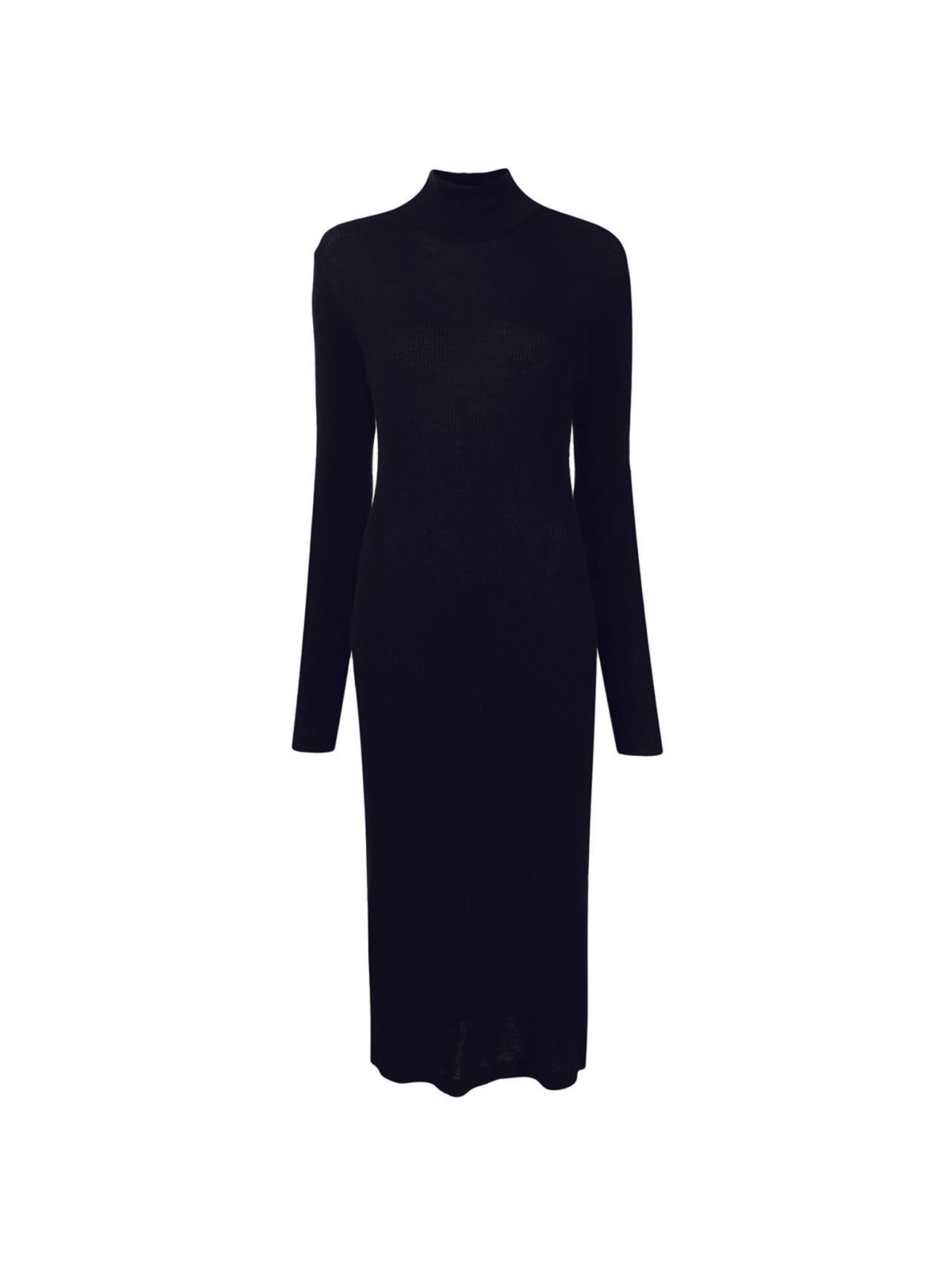MM6 Black Stretch Dress