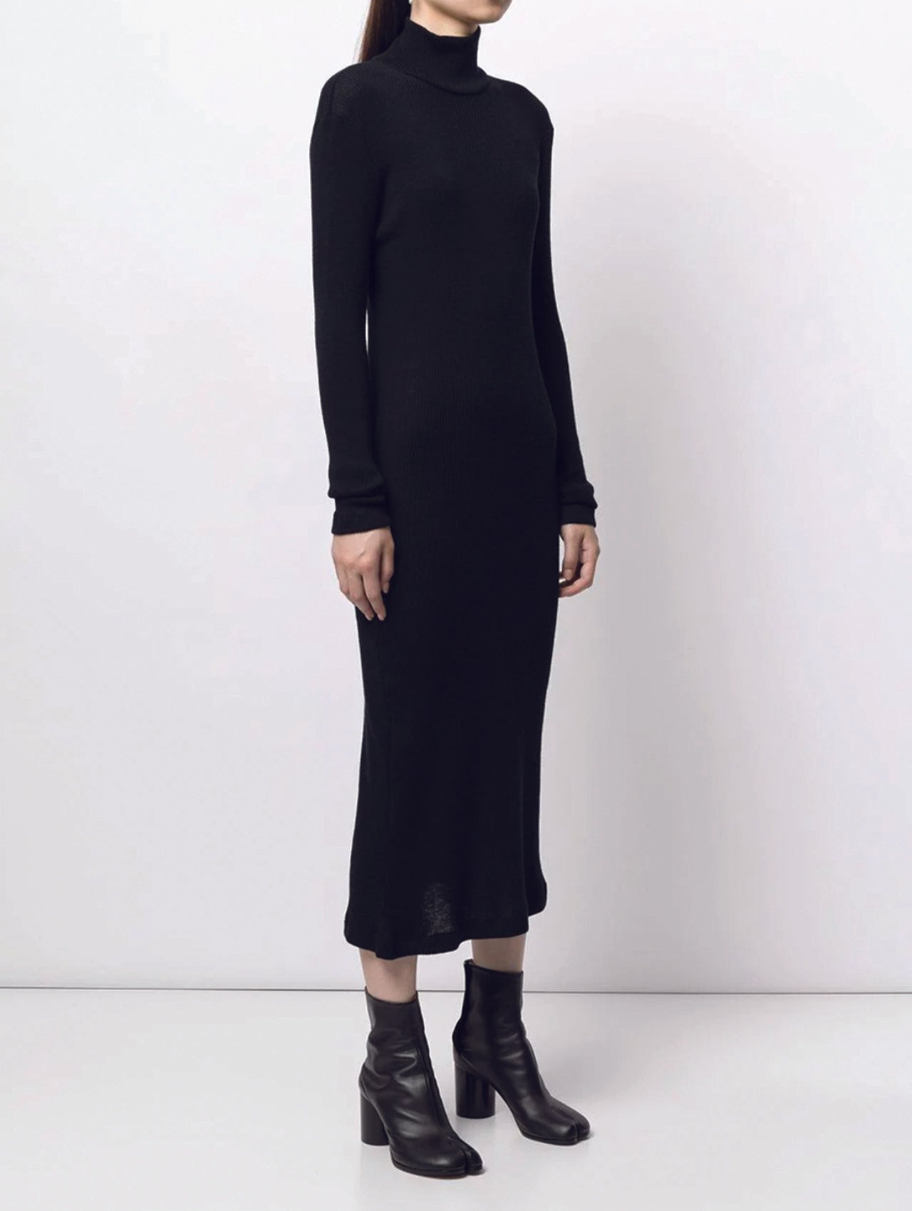 MM6 Black Stretch Dress