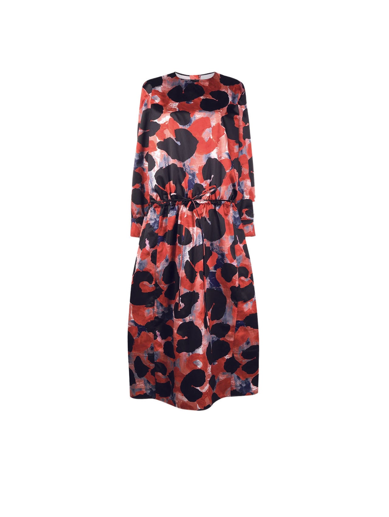 Marni Red Animalier Dress
