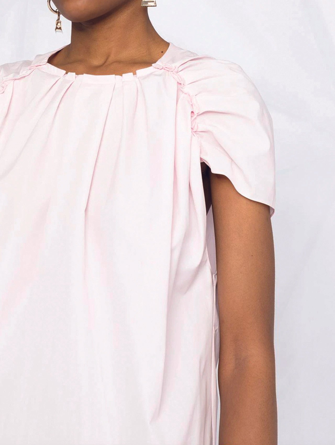 Marni Pink Gathered Blouse
