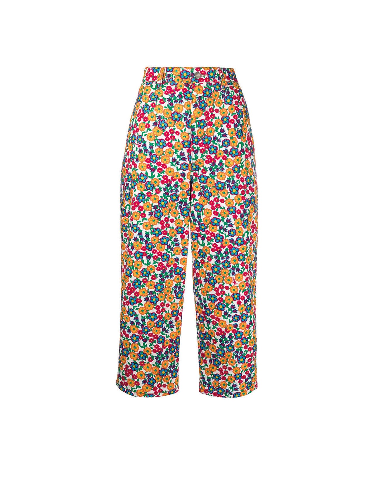 Marni Pop Garden Cropped Trousers