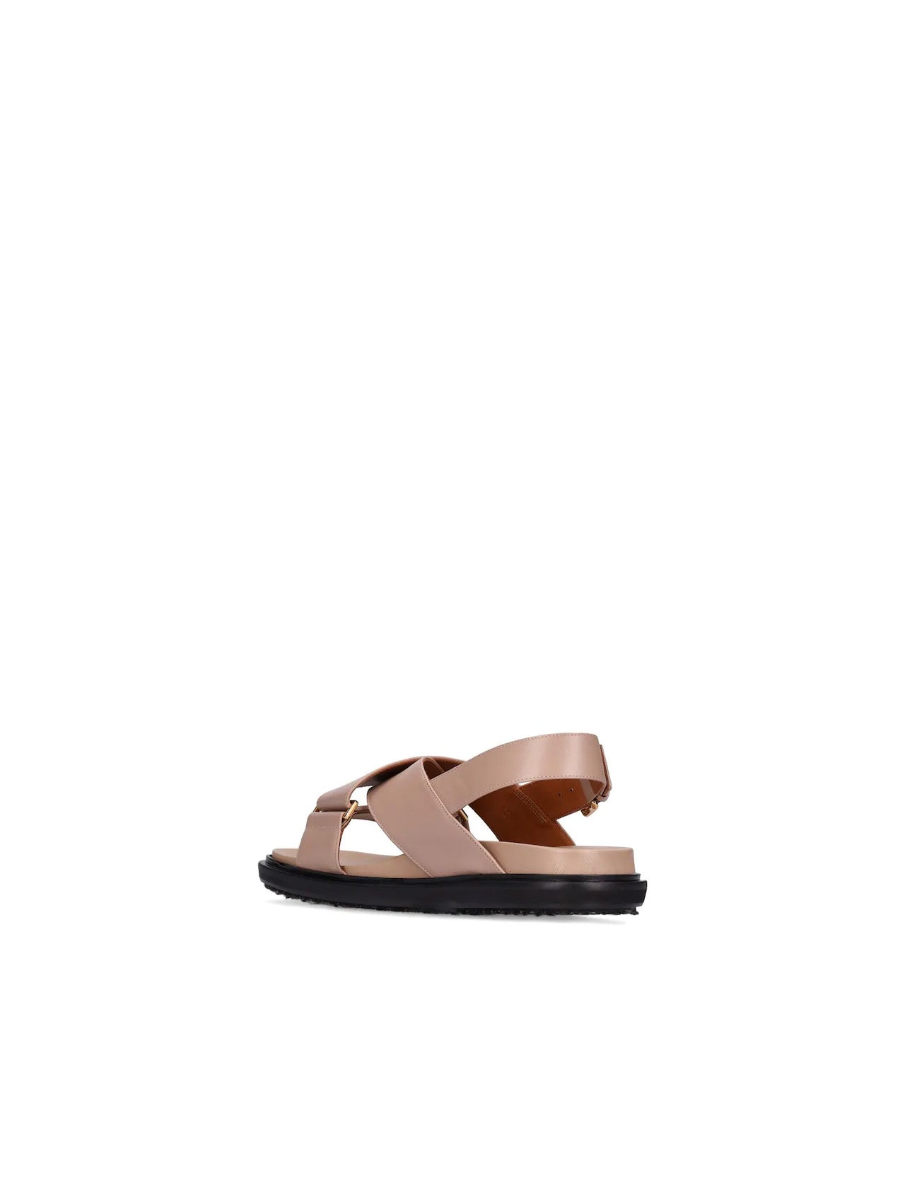 Marni Beige Fussbett Sandals