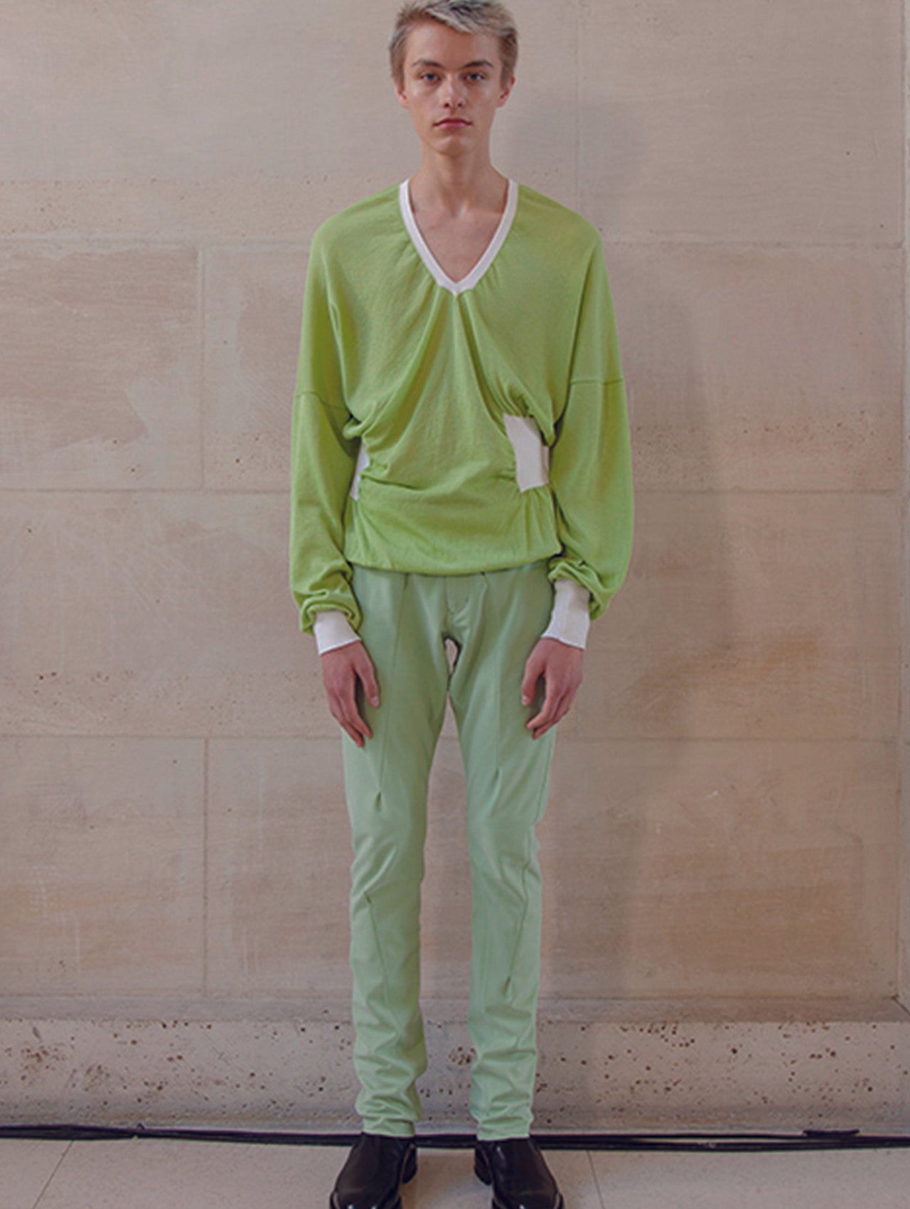 Sulvam Green Knit