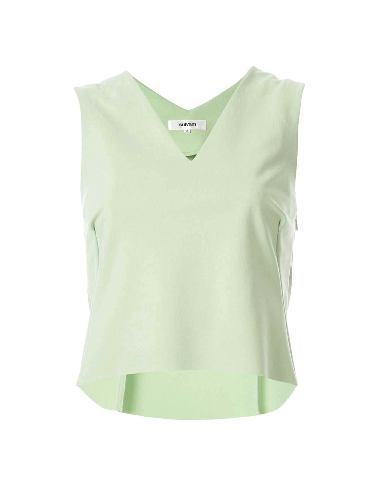 Sulvam Lime Green Tank