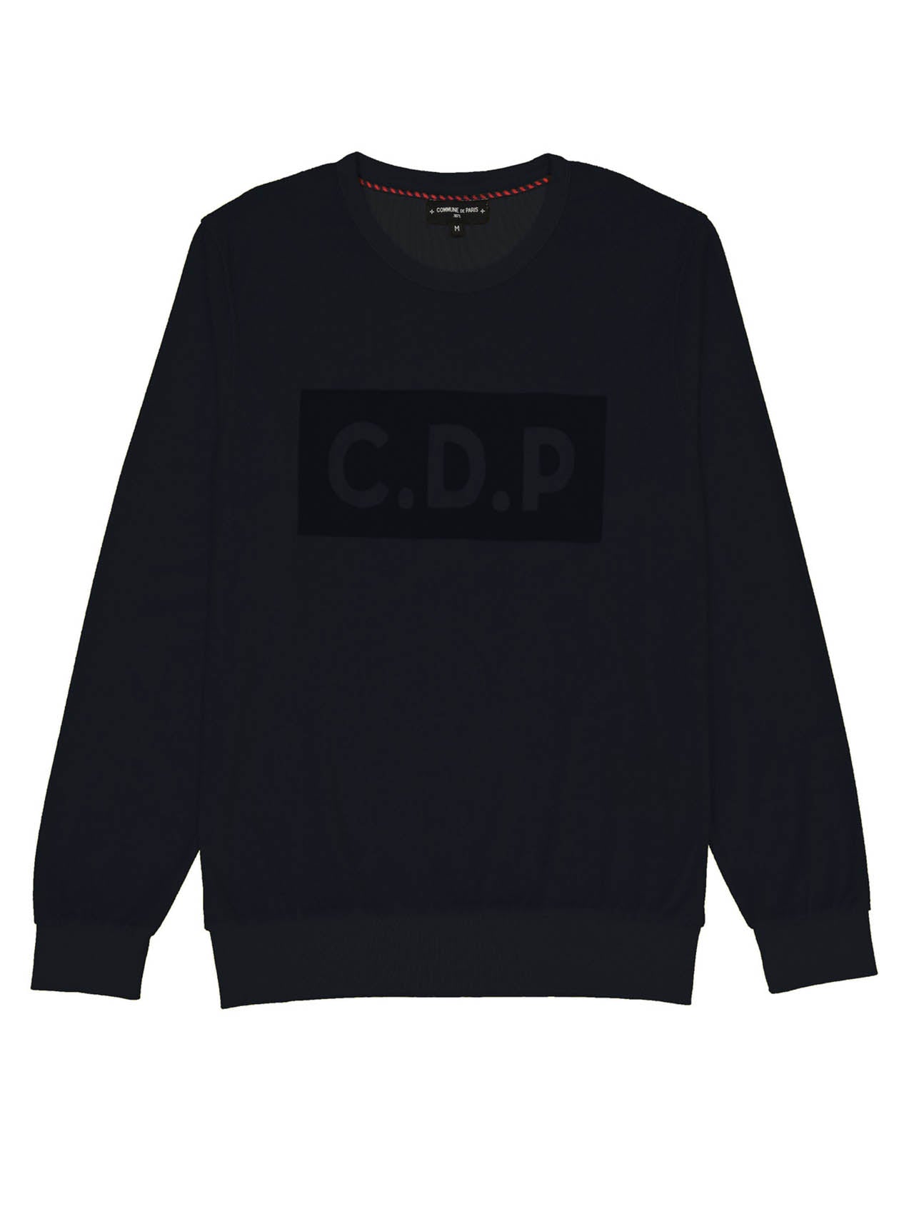 Commune de Paris Navy Velvet Sweat