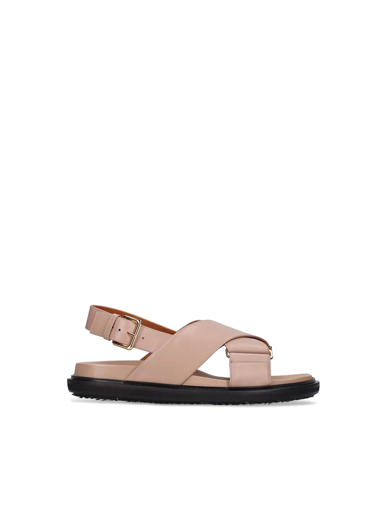 Marni Beige Fussbett Sandals