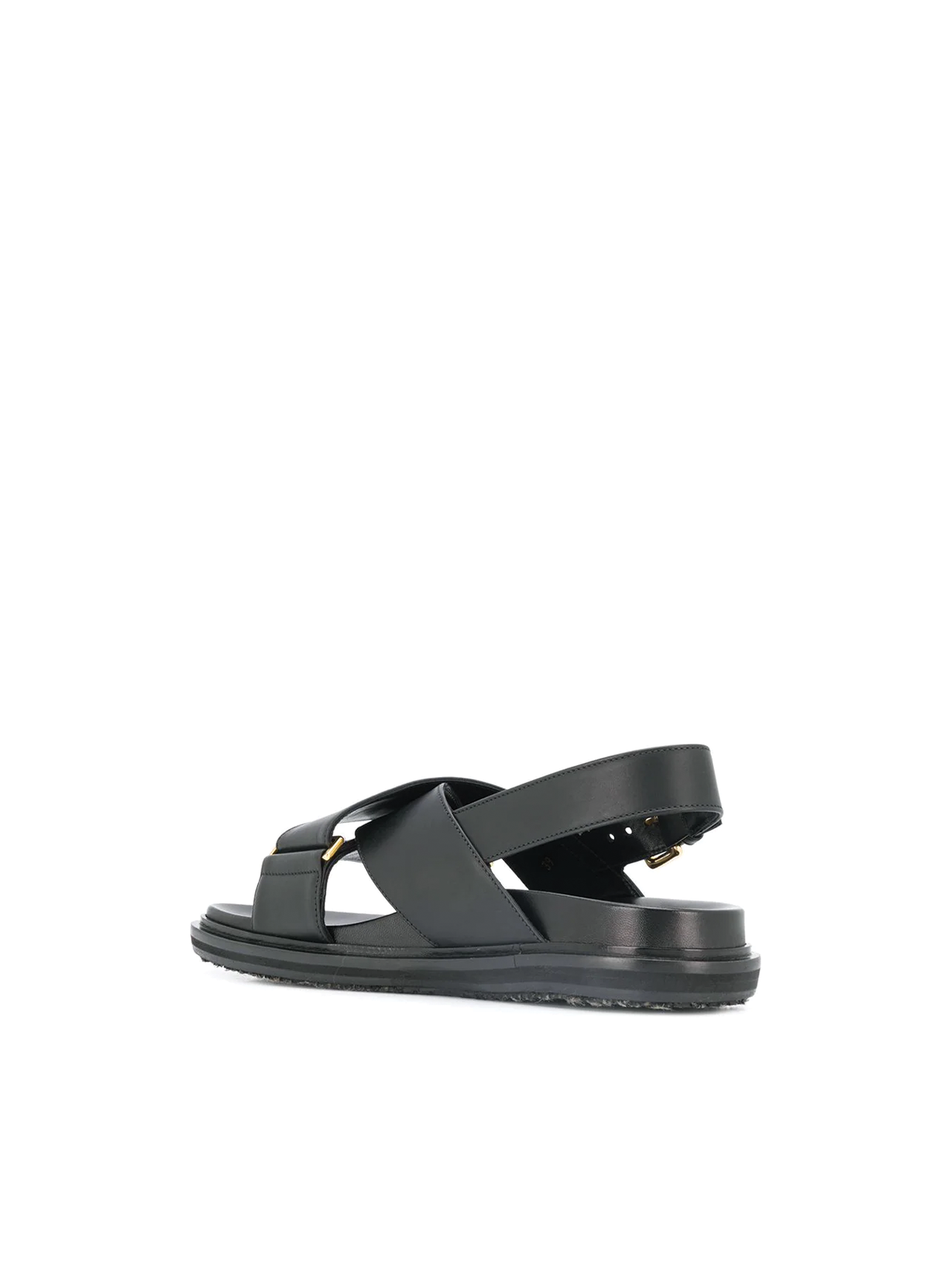 Marni Black Fussbett Sandals