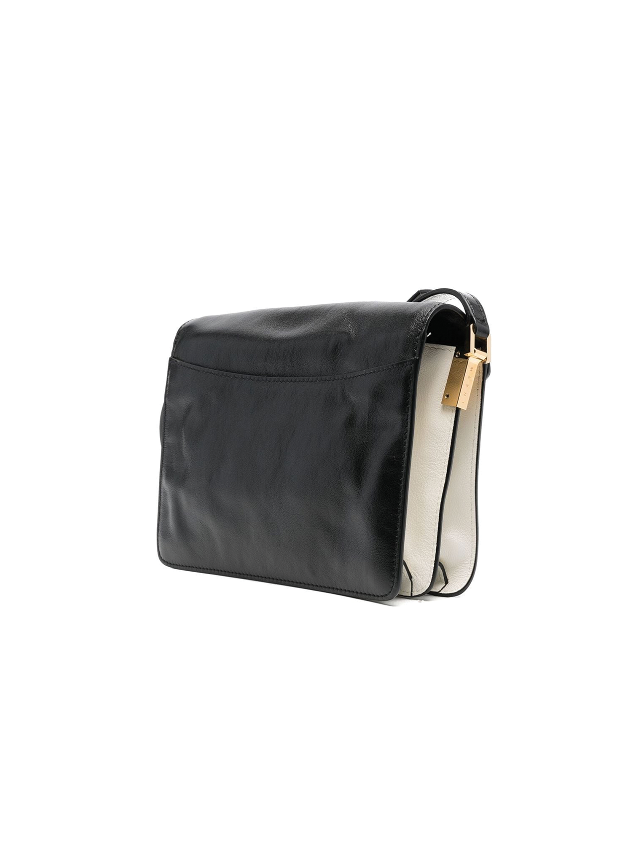 Marni Black/White Medium Soft Trunk Bag