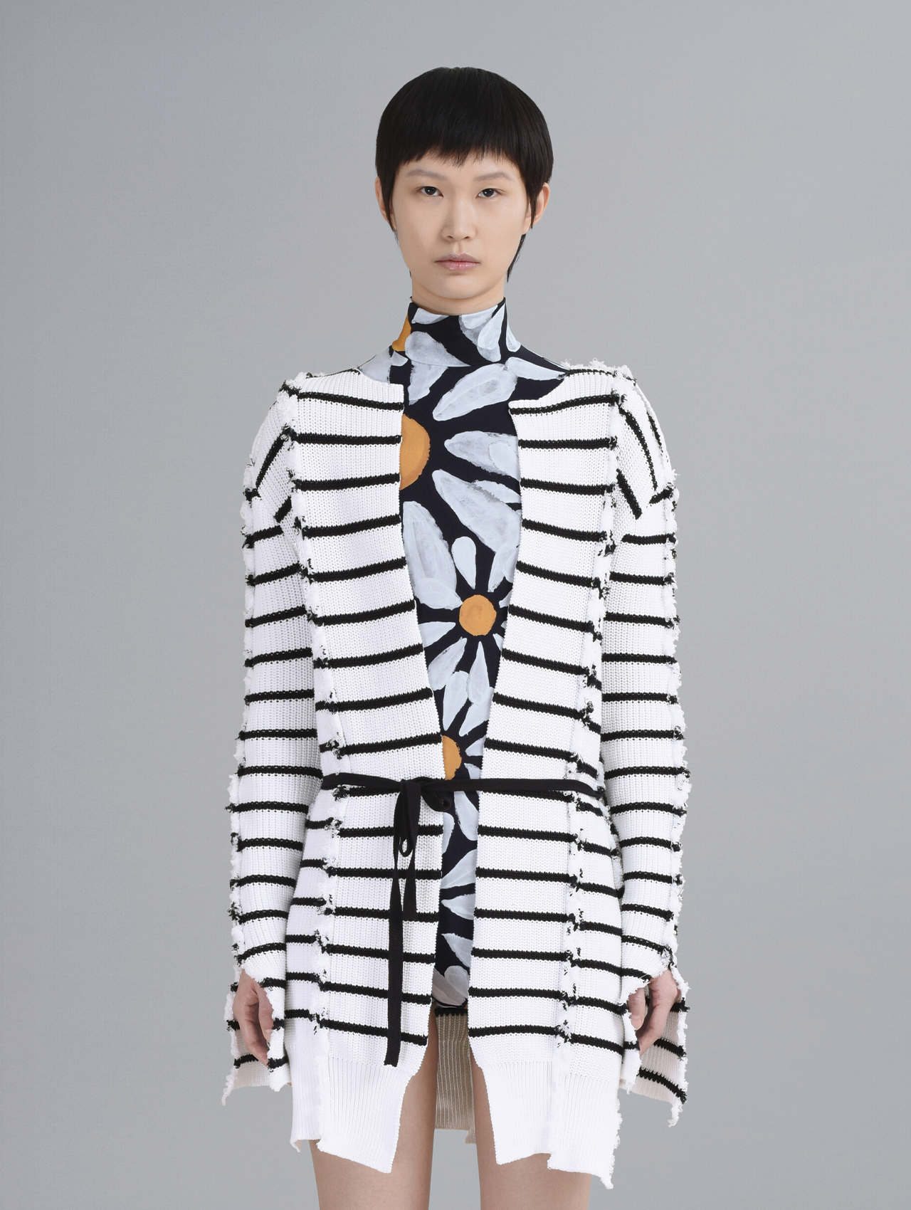Marni Breton Stripe Cardigan