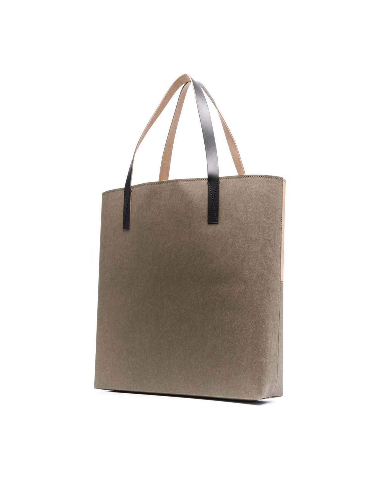 Marni Camel/Khaki Colour Block Tote