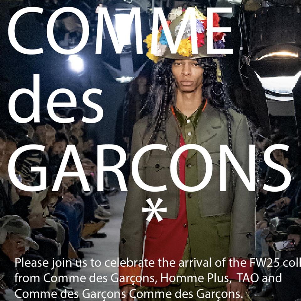 In Store Launch: Comme Des Garçons