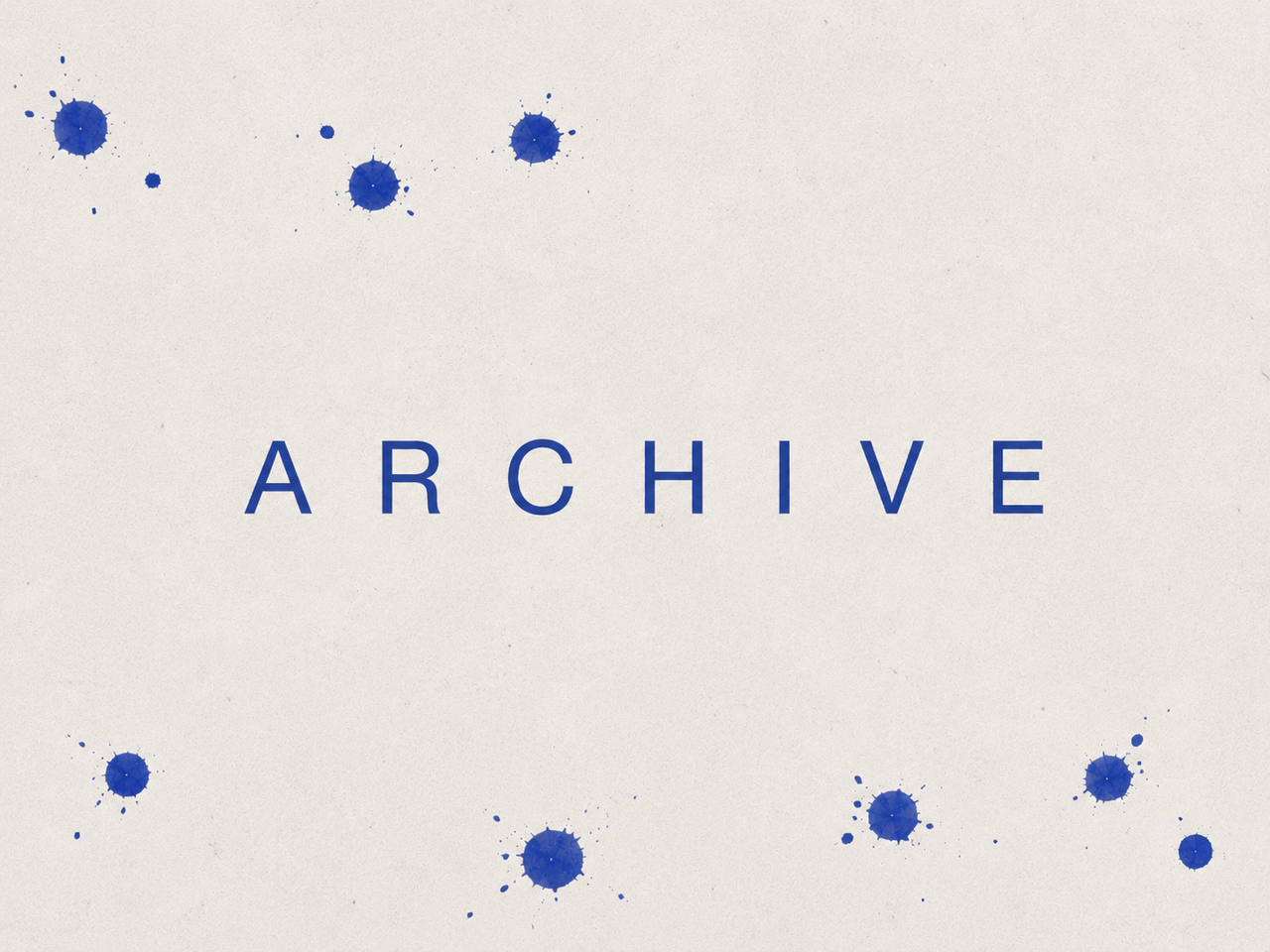 - Archive -