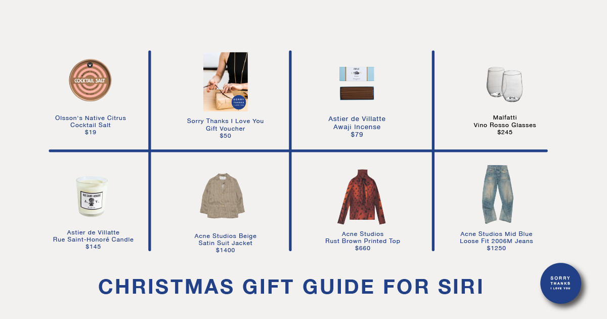 Siri's Christmas Gift Guide