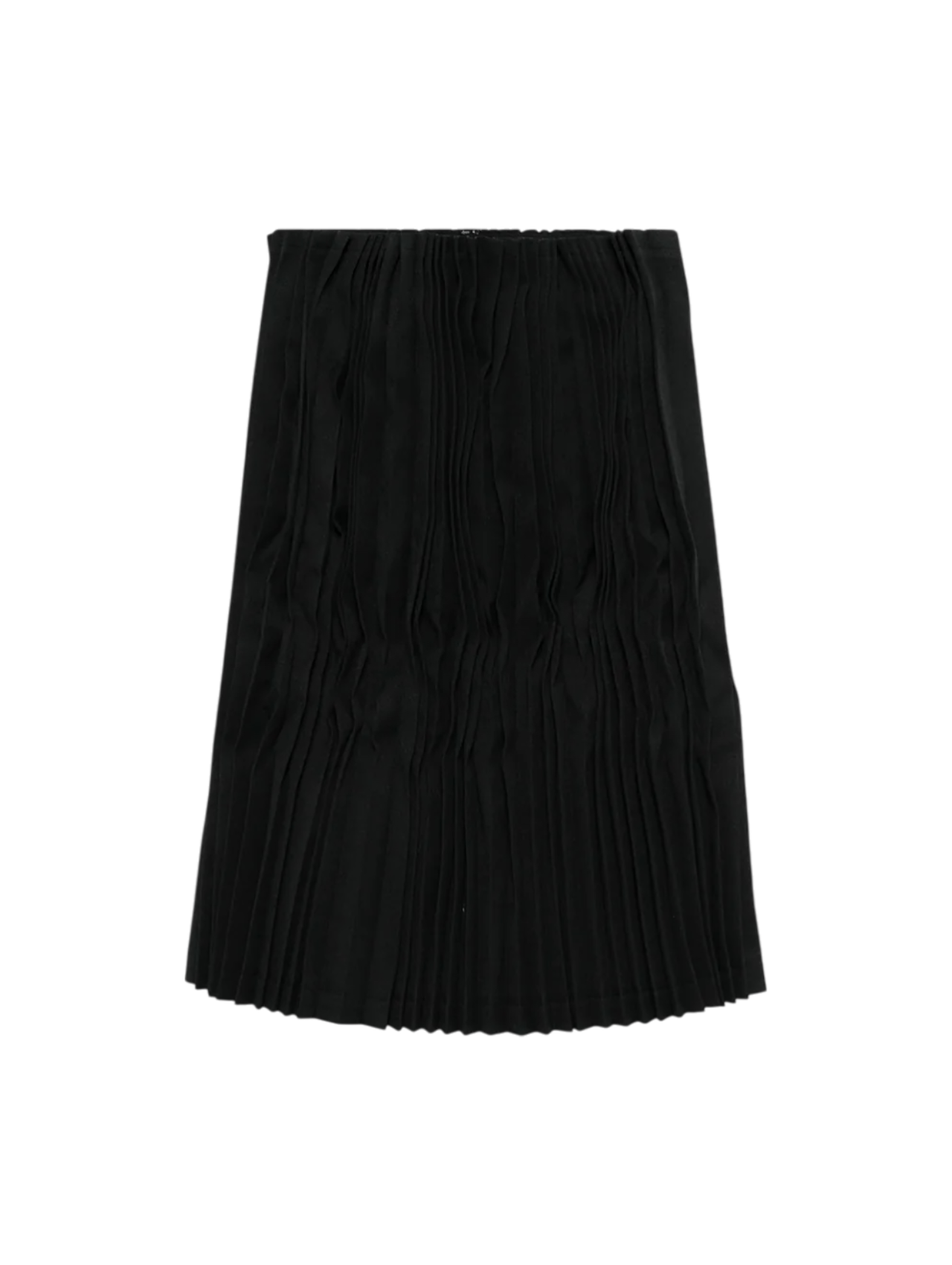 Comme Des Garçons Black Pleated Skirt