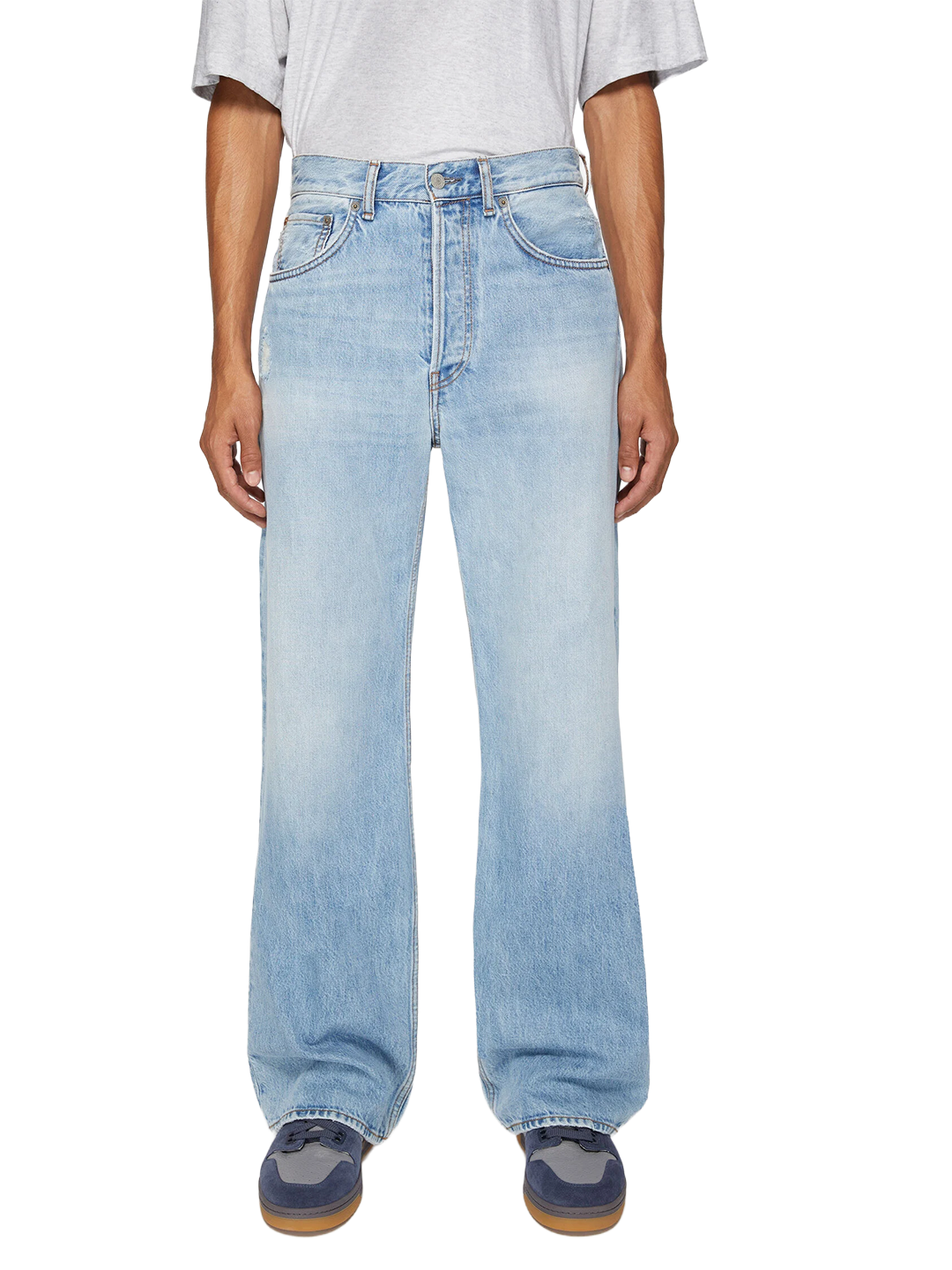 Acne Studios Light Blue Regular Fit Jeans 2021M