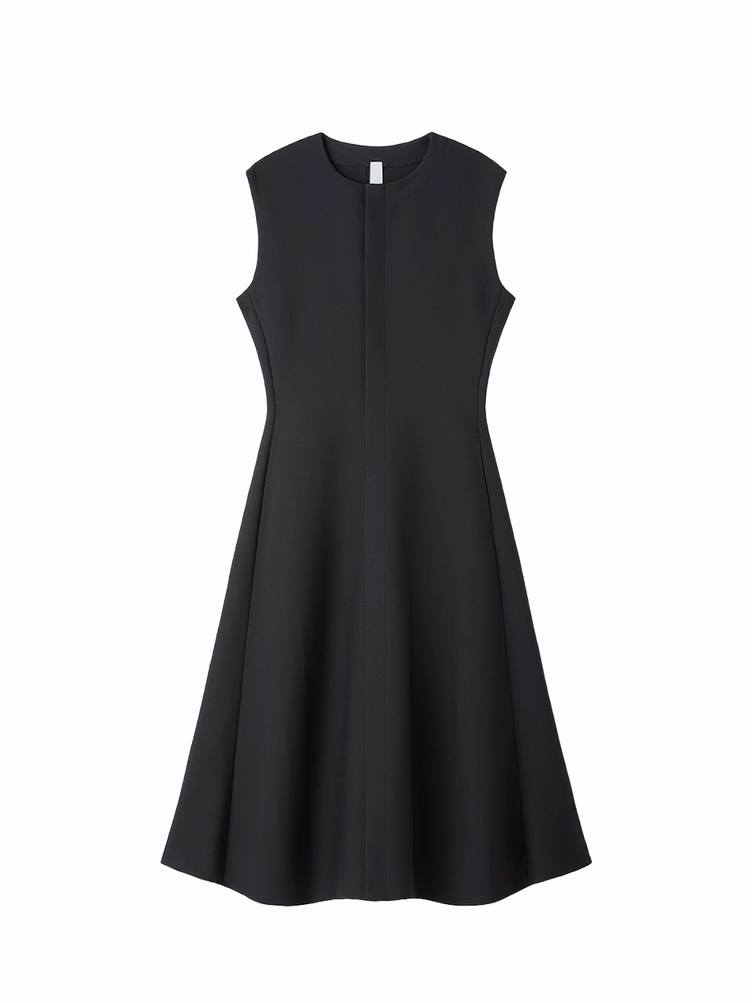 CFCL Black Milan Flare Long Vest Dress